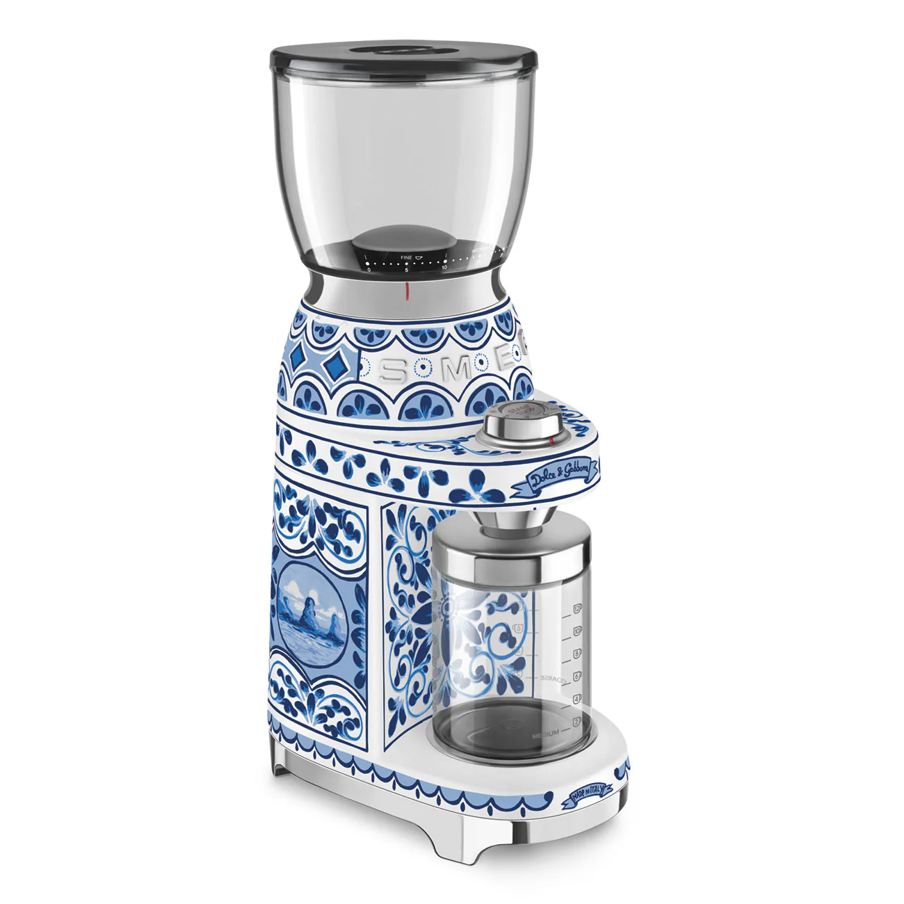 50's Style Dolce & Gabbana Coffee Grinder - Blu Mediterraneo (CGF01DGBAU) - Image 2