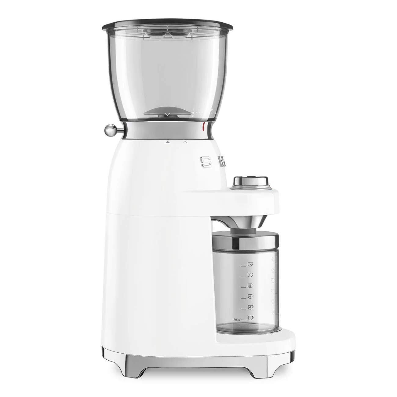 50's Style Coffee Grinder - White (CGF01WHAU) - Image 3
