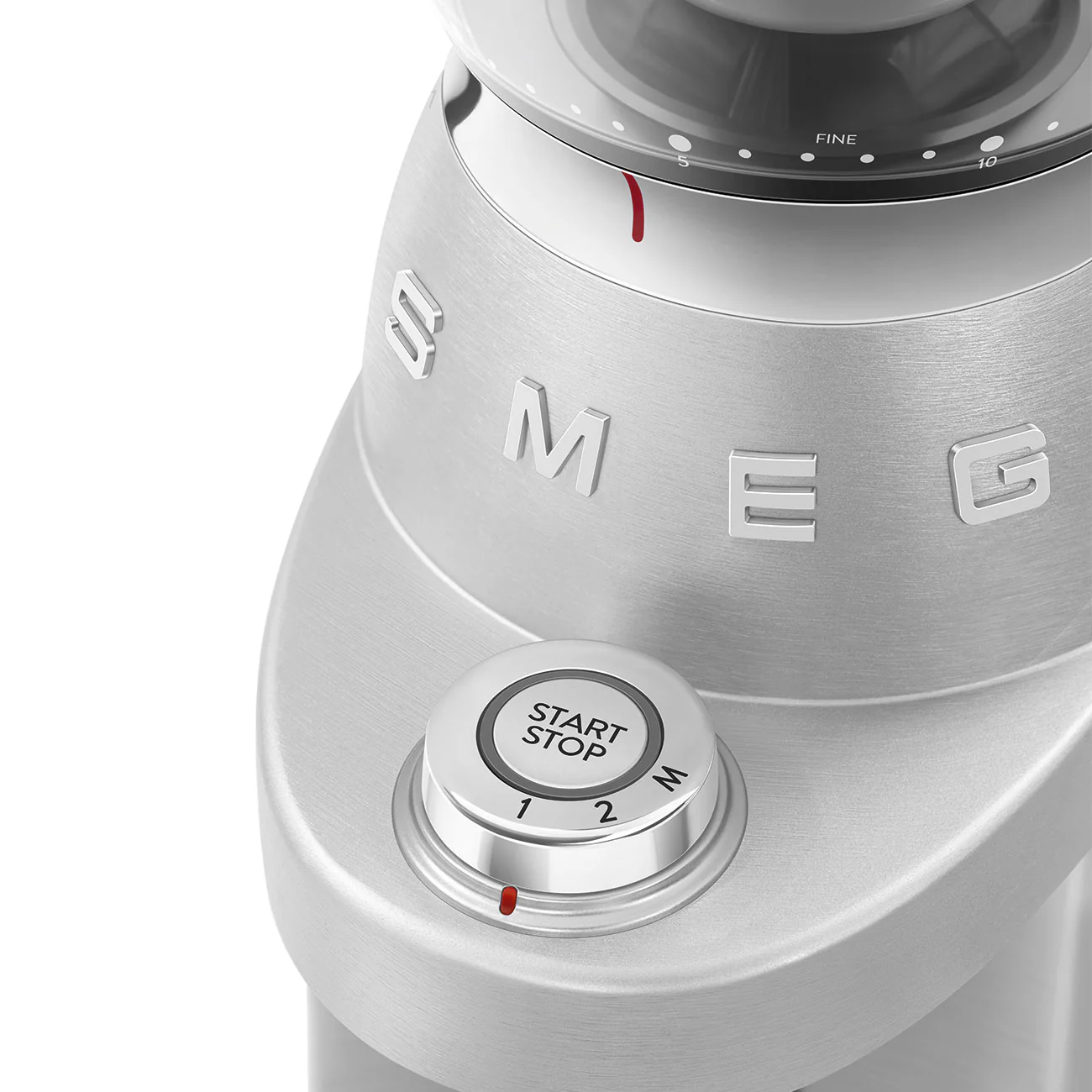 Collezione Minipro Espresso Coffee Grinder - Brushed Aluminium (CGF02SSAU) - Image 4