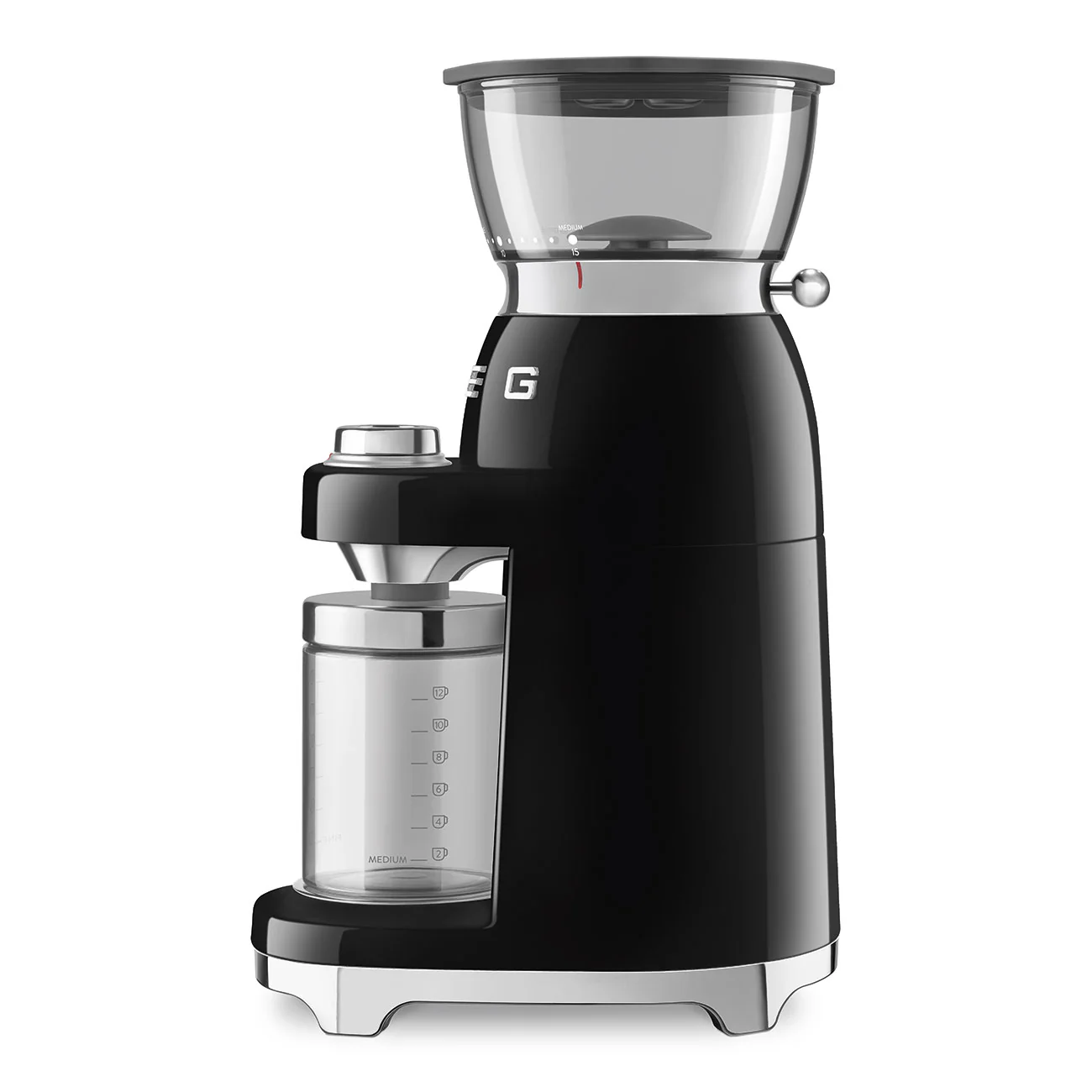 50's Style Coffee Grinder - Black (CGF03BLAU) - Image 2