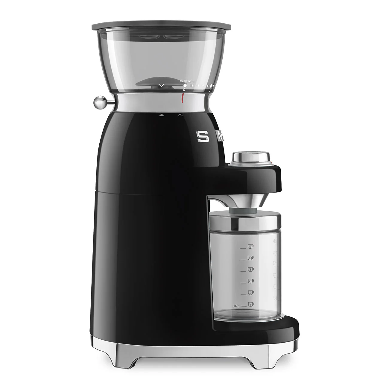 50's Style Coffee Grinder - Black (CGF03BLAU) - Image 3