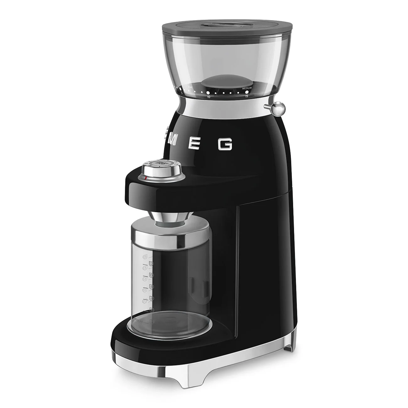 50's Style Coffee Grinder - Black (CGF03BLAU) - Image 4