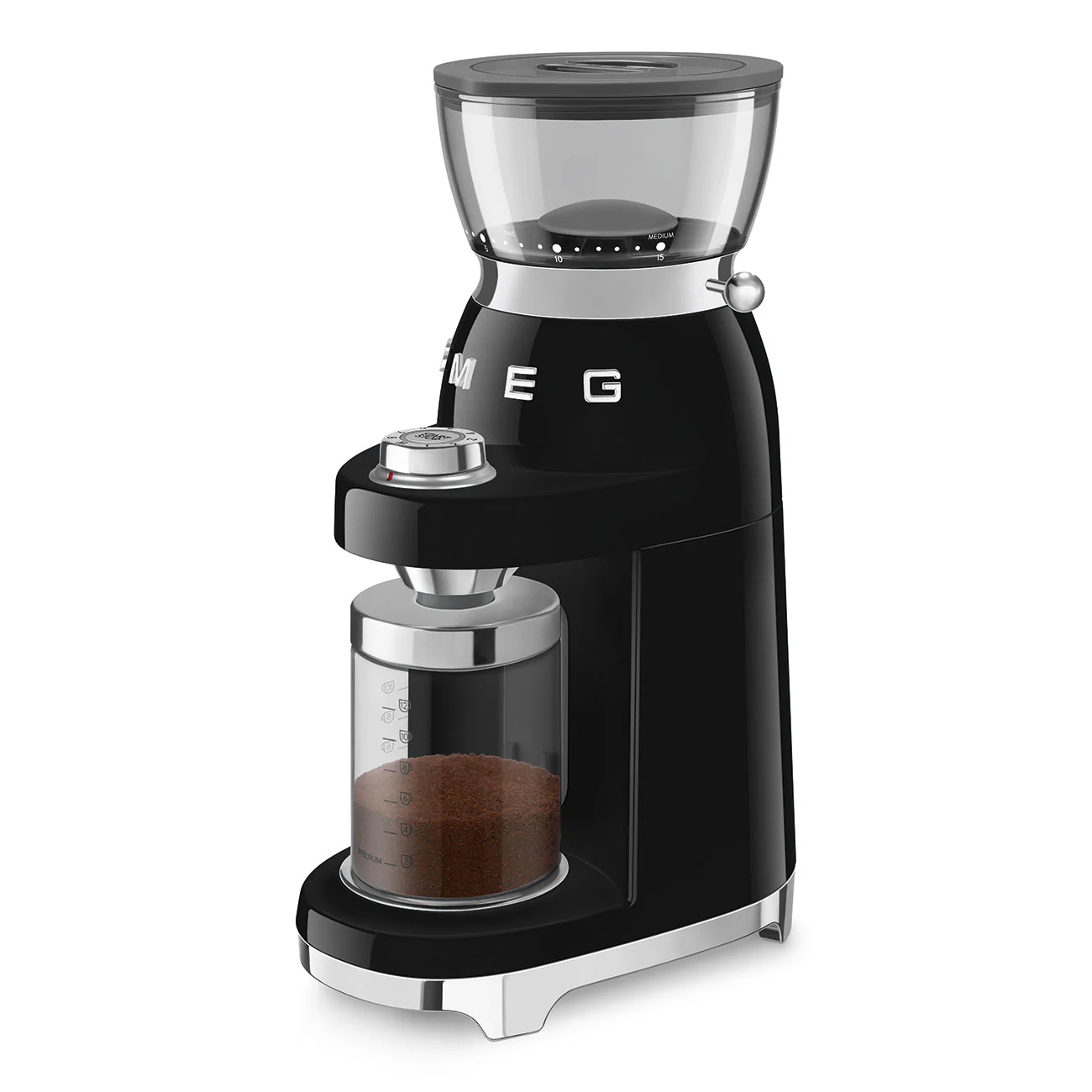 50's Style Coffee Grinder - Black (CGF03BLAU) - Image 8