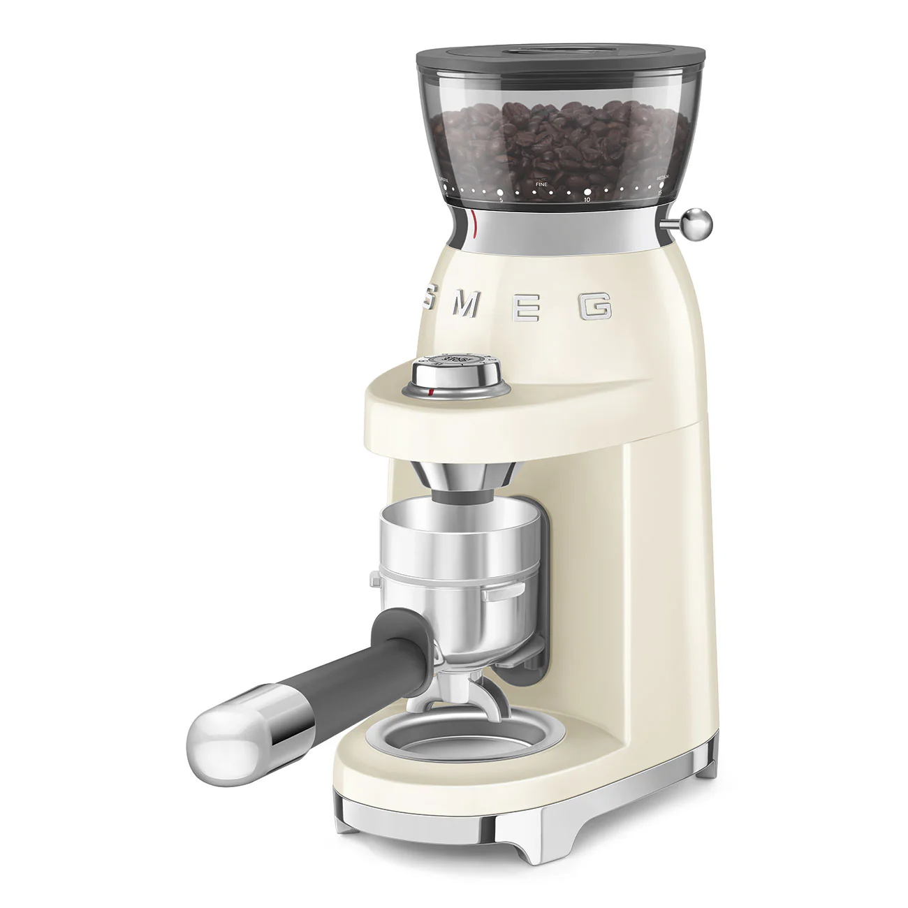 50's Style Coffee Grinder - Cream (CGF03CRAU) - Image 5