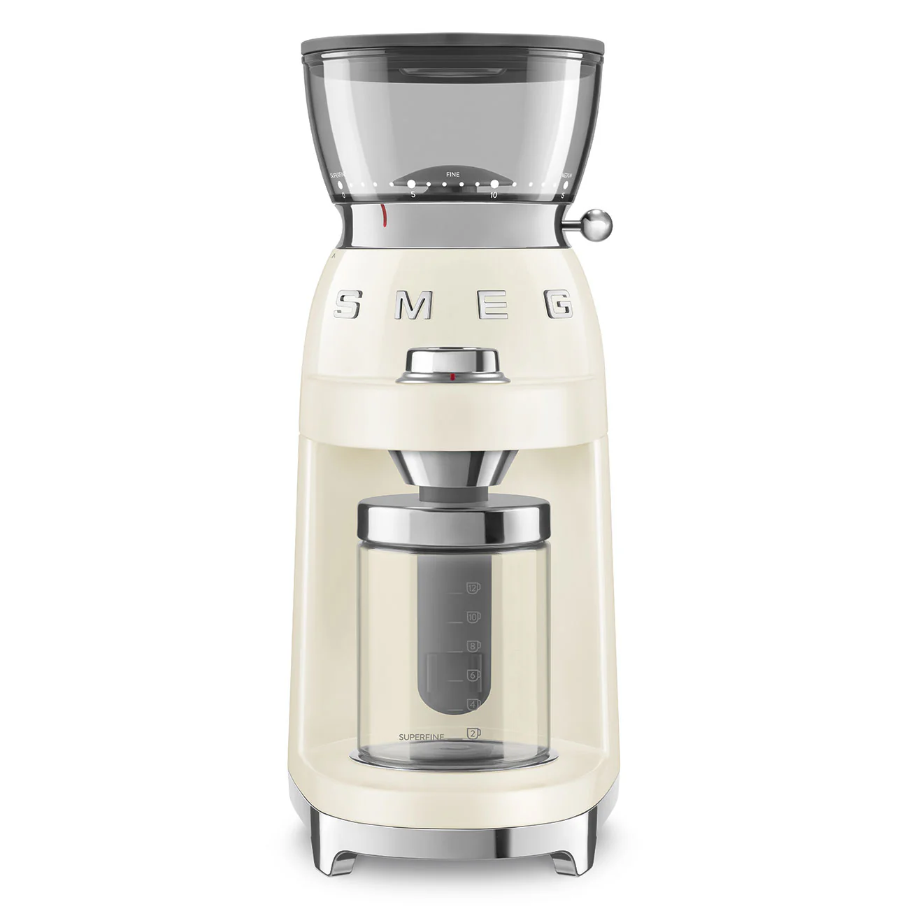50's Style Coffee Grinder - Cream (CGF03CRAU) - Image 7