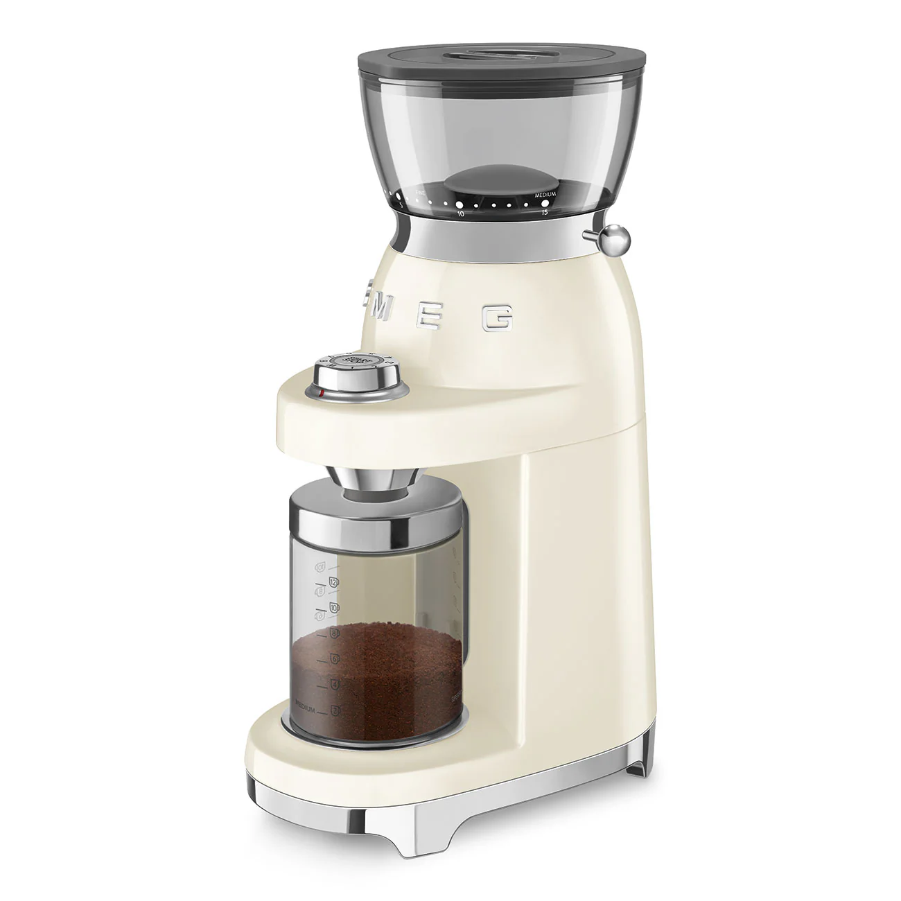 50's Style Coffee Grinder - Cream (CGF03CRAU) - Image 8