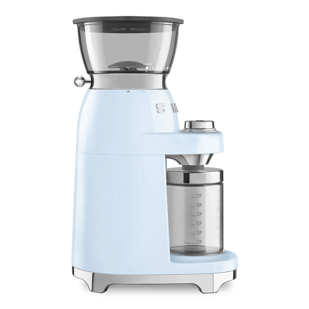50's Style Coffee Grinder - Pastel Blue (CGF03PBAU) - Image 3