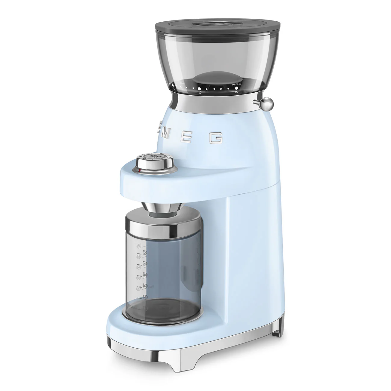 50's Style Coffee Grinder - Pastel Blue (CGF03PBAU) - Image 4