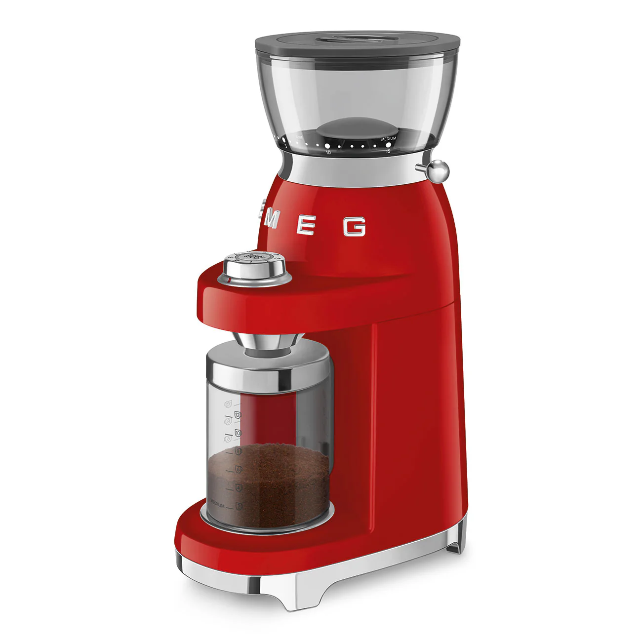50's Style Coffee Grinder - Red (CGF03RDAU) - Image 8