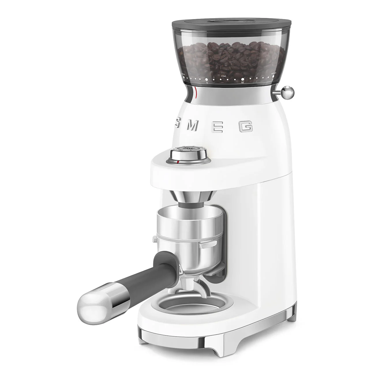 50's Style Coffee Grinder - White (CGF03WHAU) - Image 5
