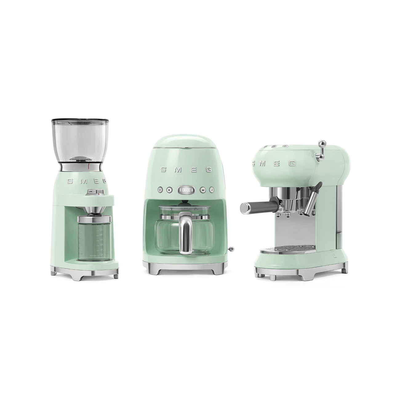 50's Style Coffee Grinder - Pastel Green (CGF11PGAU) - Image 6