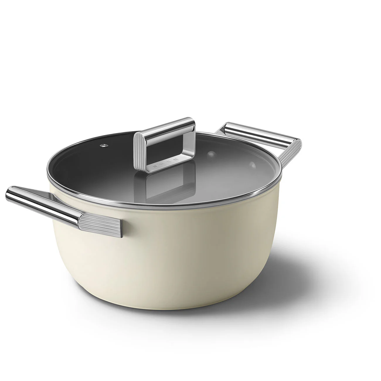 24cm Casserole Pot with Lid - Cream (CKFC2411CRM) - Image 2