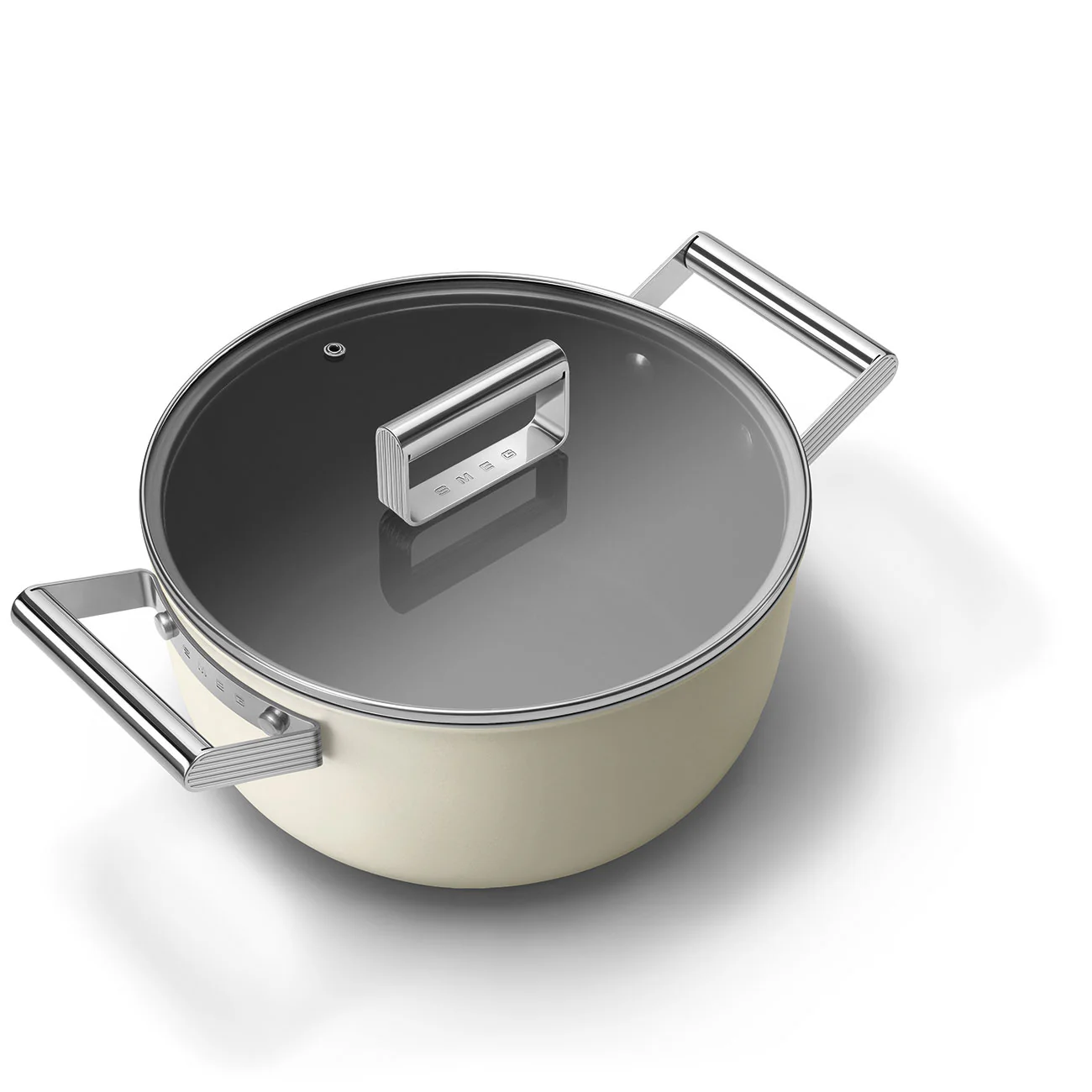 24cm Casserole Pot with Lid - Cream (CKFC2411CRM) - Image 3