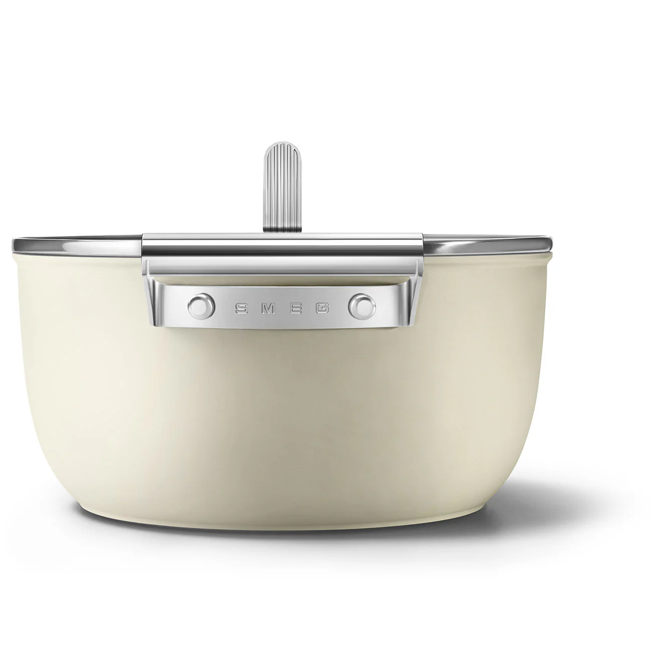 24cm Casserole Pot with Lid - Cream (CKFC2411CRM) - Image 4