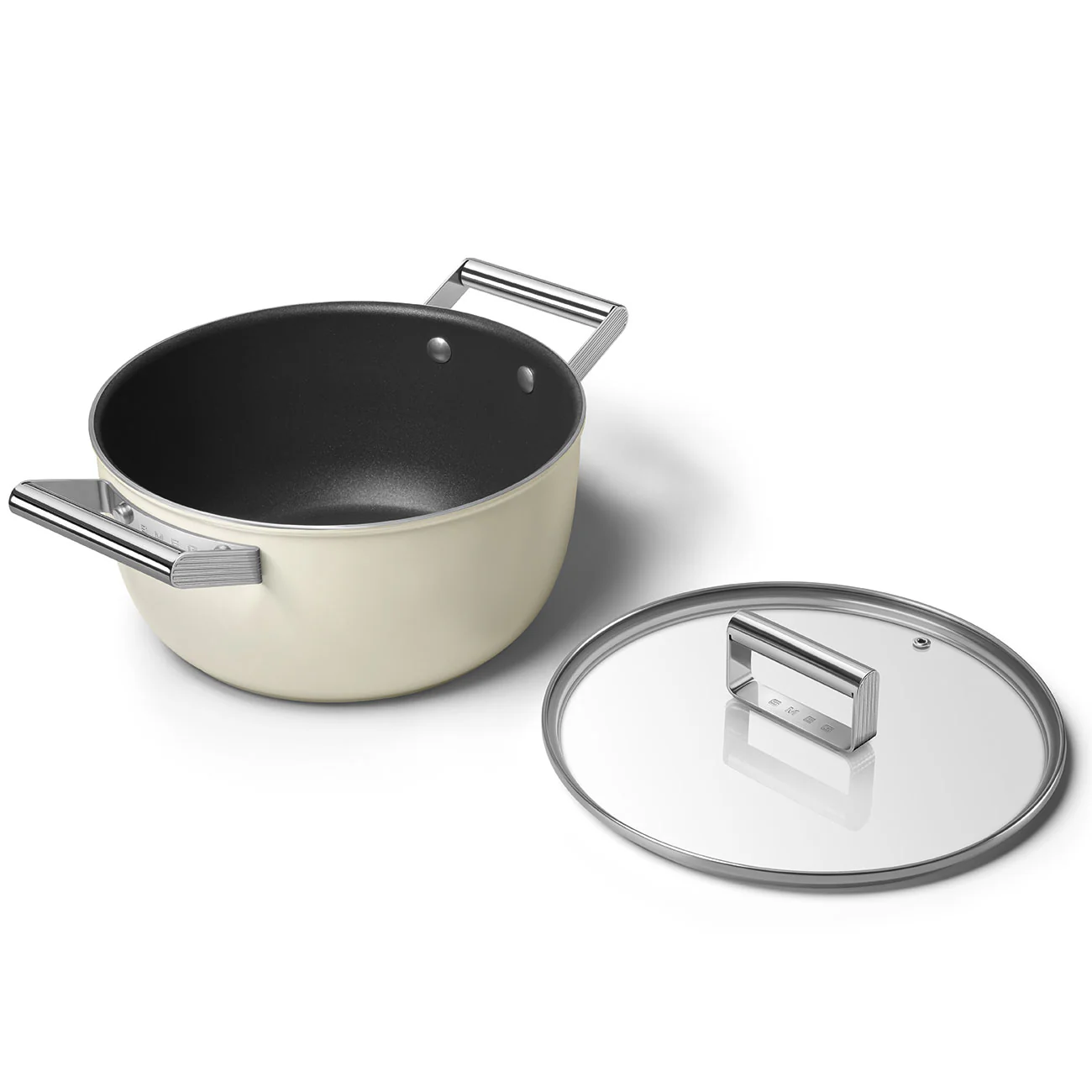 24cm Casserole Pot with Lid - Cream (CKFC2411CRM) - Image 7