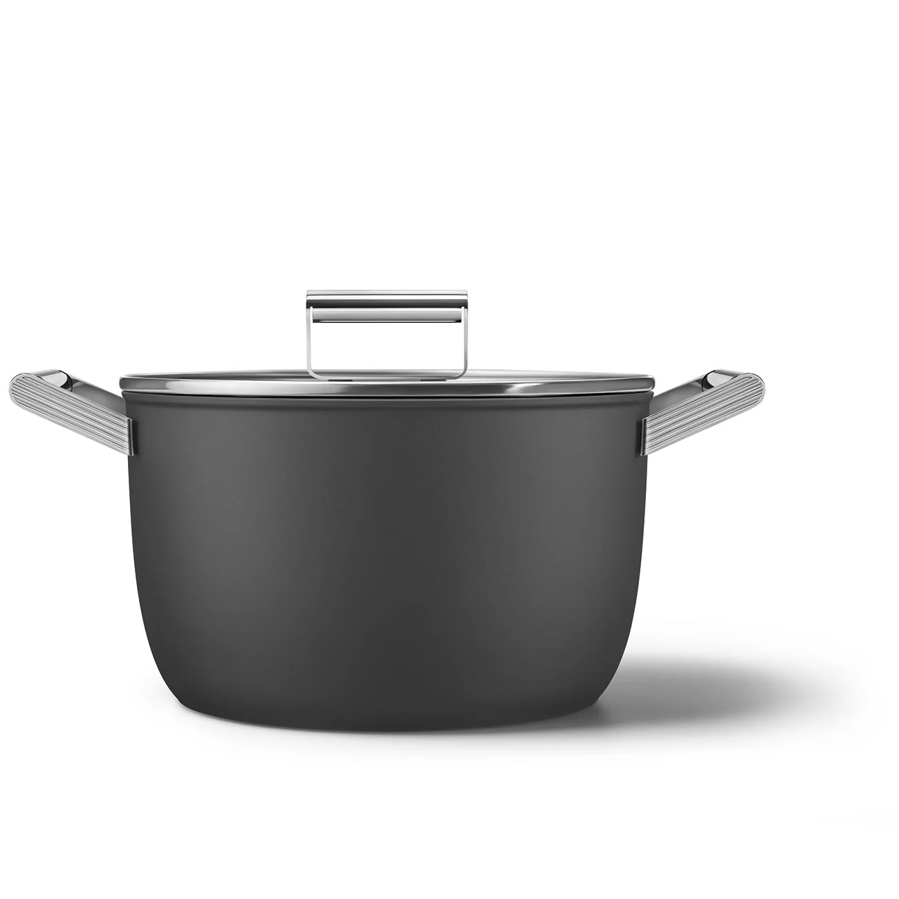 26cm Casserole Pot with Lid - Black (CKFC2611BLM)