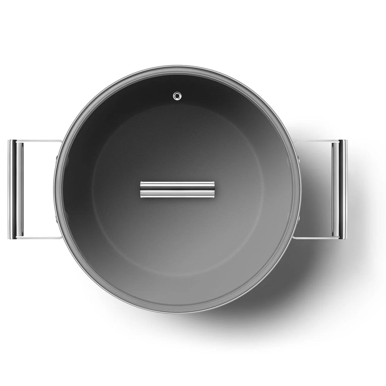 26cm Casserole Pot with Lid - Black (CKFC2611BLM) - Image 5