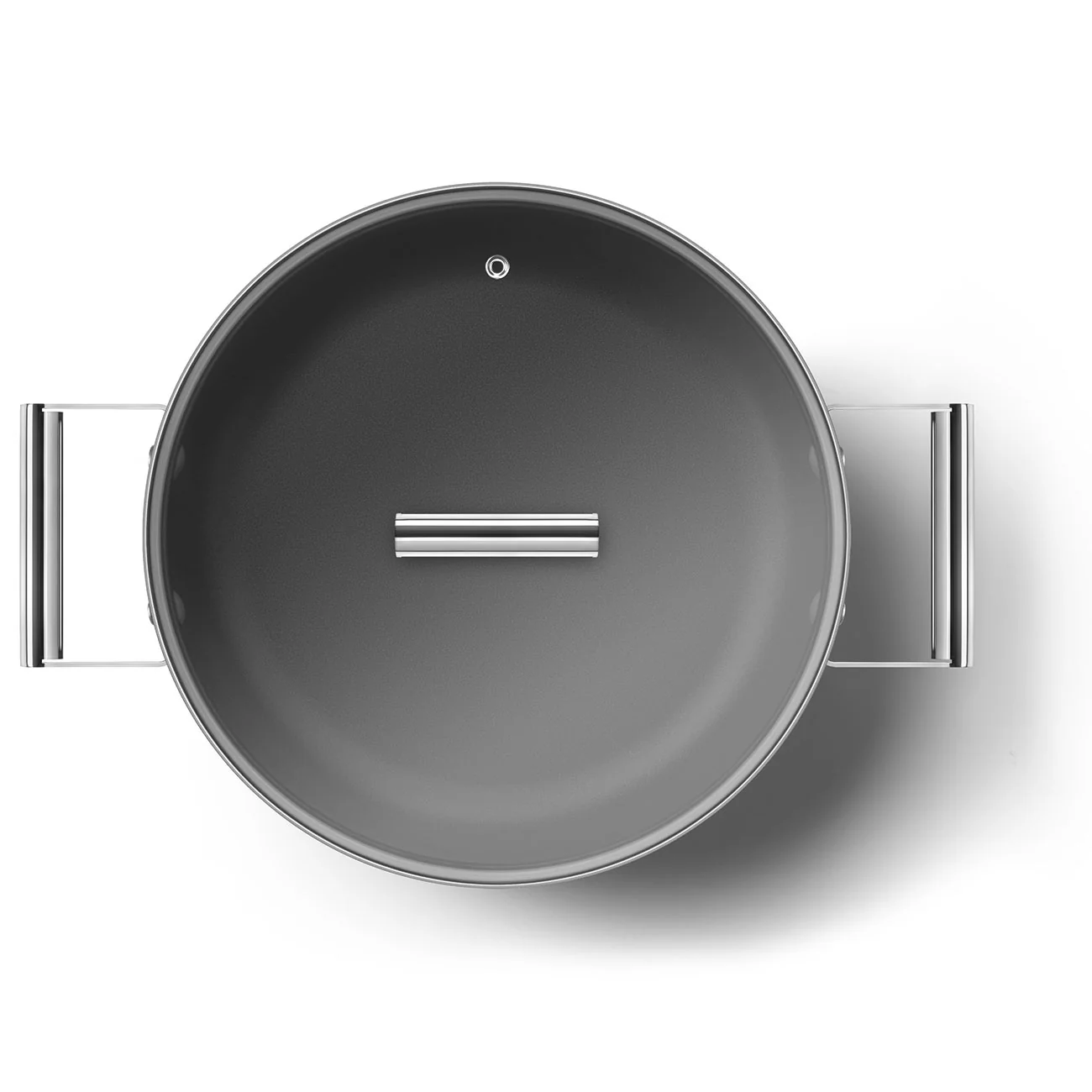 28cm Deep Pan with Lid - Black (CKFD2811BLM) - Image 5