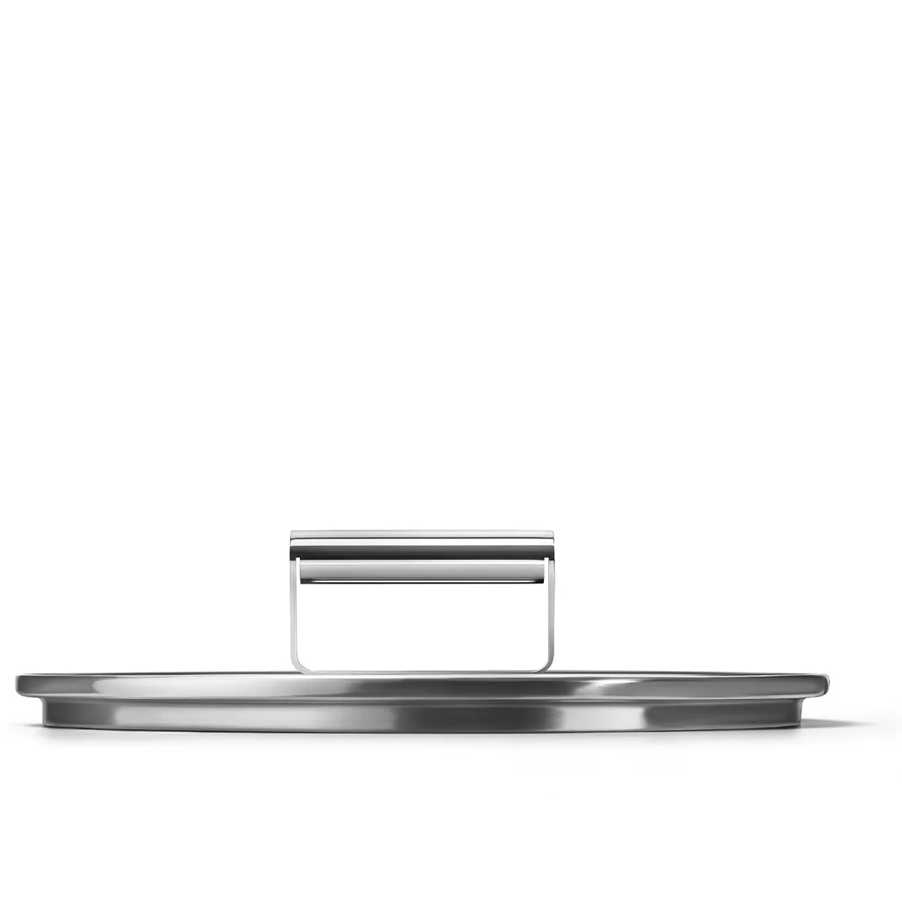 24cm Glass Lid to suit Casserole Pot - Stainless Steel (CKFL2401) - Image 2