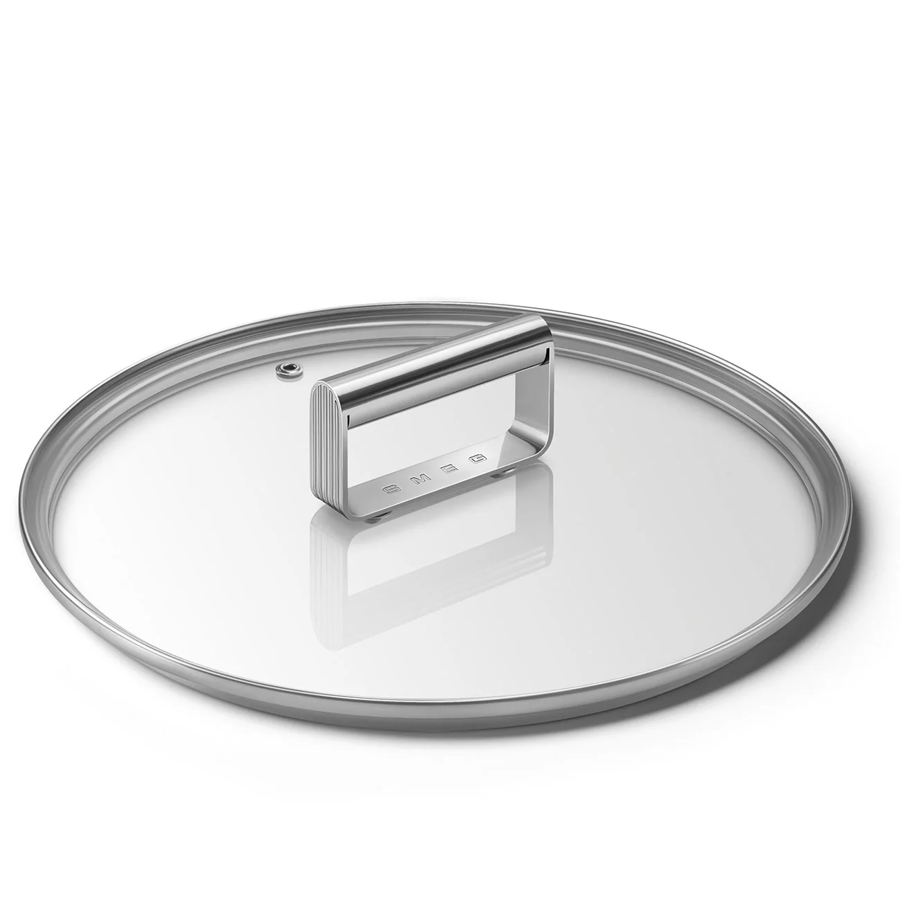 24cm Glass Lid to suit Casserole Pot - Stainless Steel (CKFL2401) - Image 4