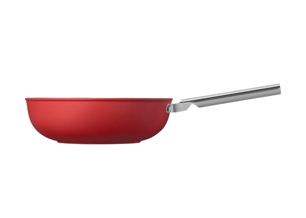 30cm Wok Fry Pan - Red (CKFW3001RDM) - Image 4
