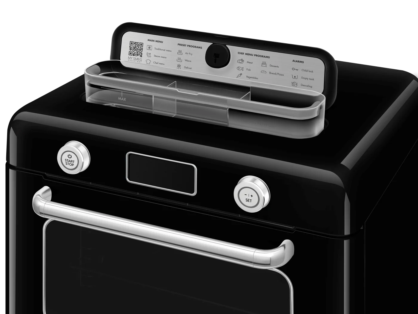 50's Style Benchtop Combi-Steam Oven - Black (COF01BLAU) - Image 14