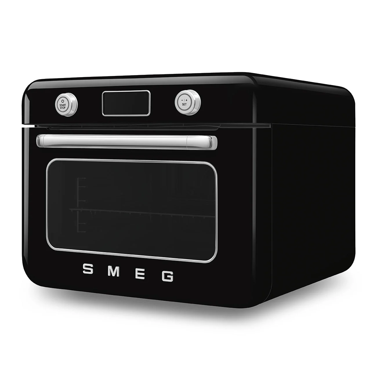 50's Style Benchtop Combi-Steam Oven - Black (COF01BLAU) - Image 2