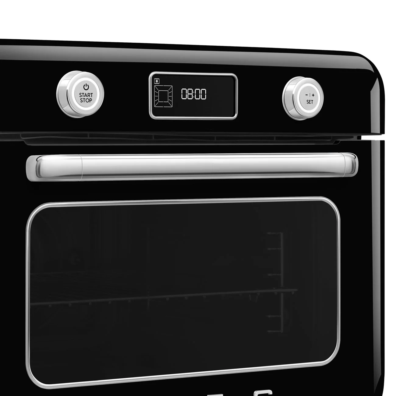 50's Style Benchtop Combi-Steam Oven - Black (COF01BLAU) - Image 5