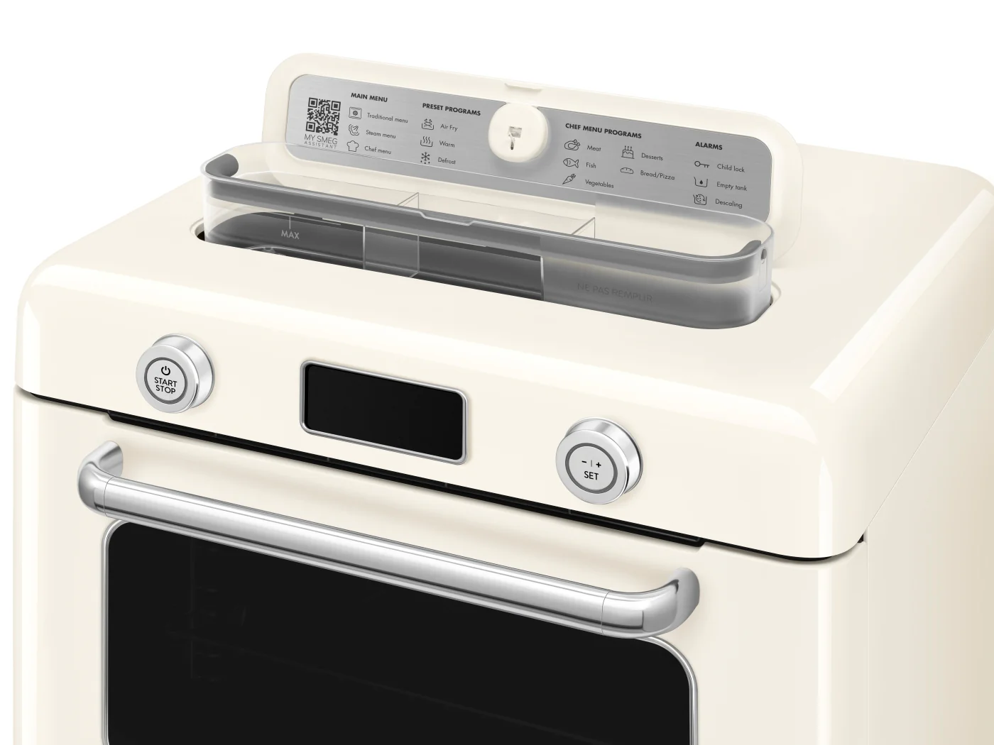 50's Style Benchtop Combi-Steam Oven - Cream (COF01CRAU) - Image 15