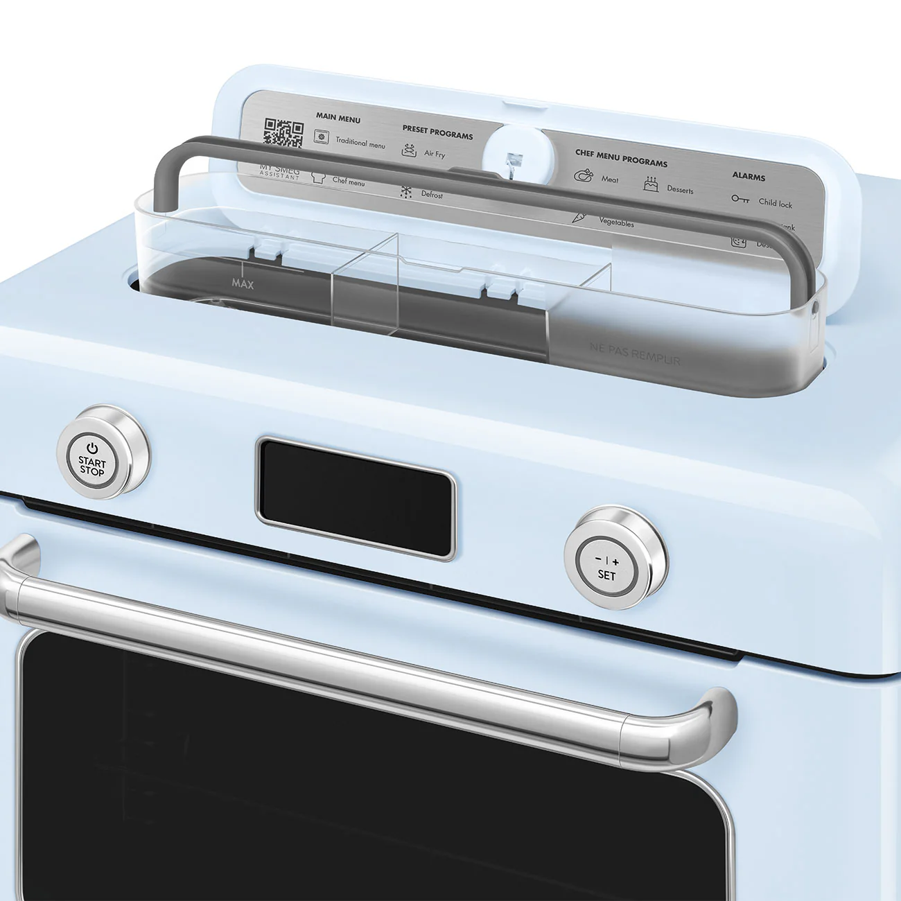 50's Style Benchtop Combi-Steam Oven - Pastel Blue (COF01PBAU) - Image 5