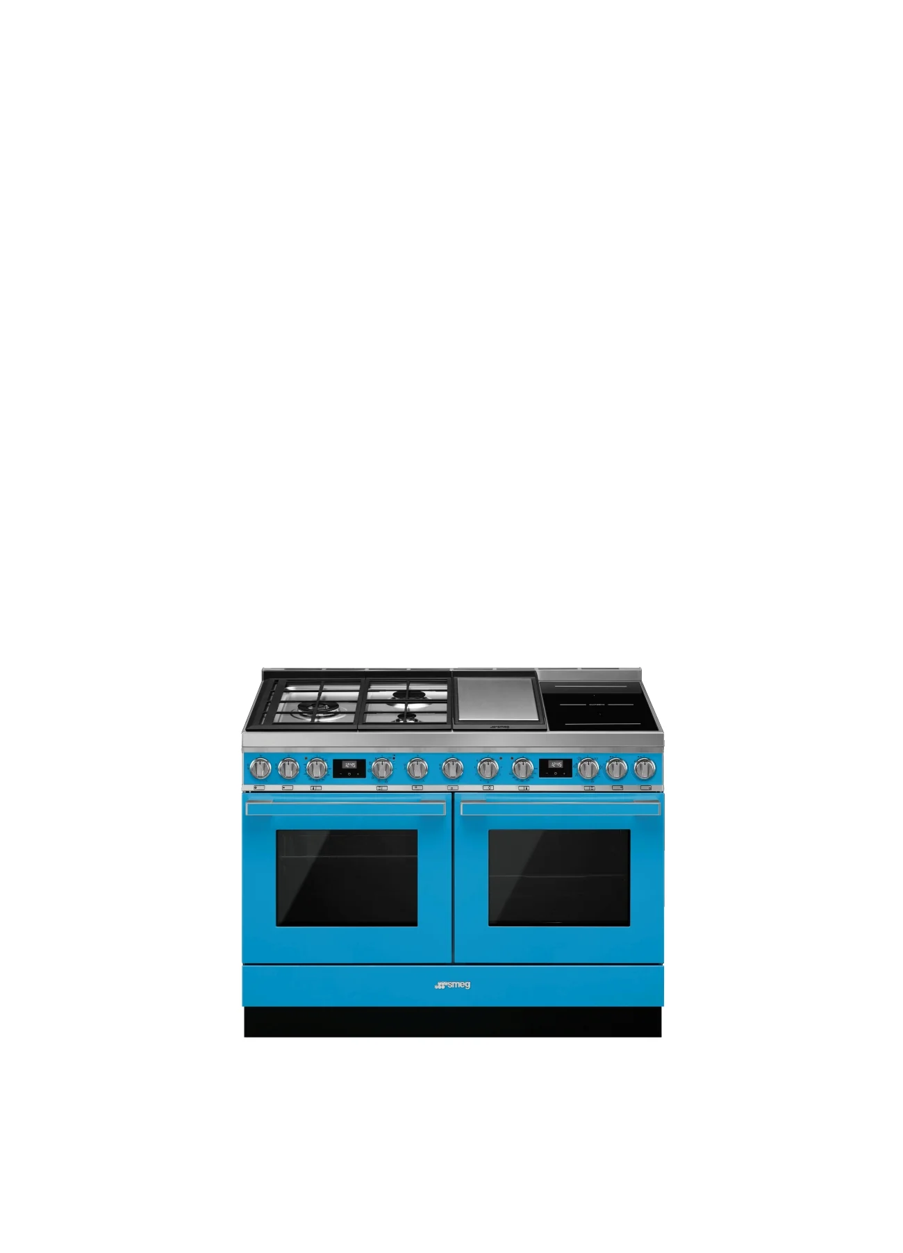 120cm Portofino Multifuel Pyrolytic Cooker - Turquoise (CPF120IGMPTA)