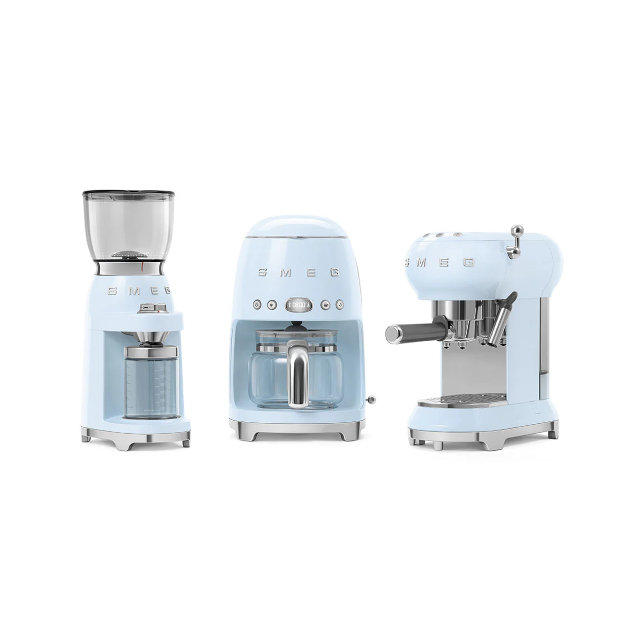 50's Style Drip Filter Coffee Machine - Pastel Blue (DCF02PBAU) - Image 10