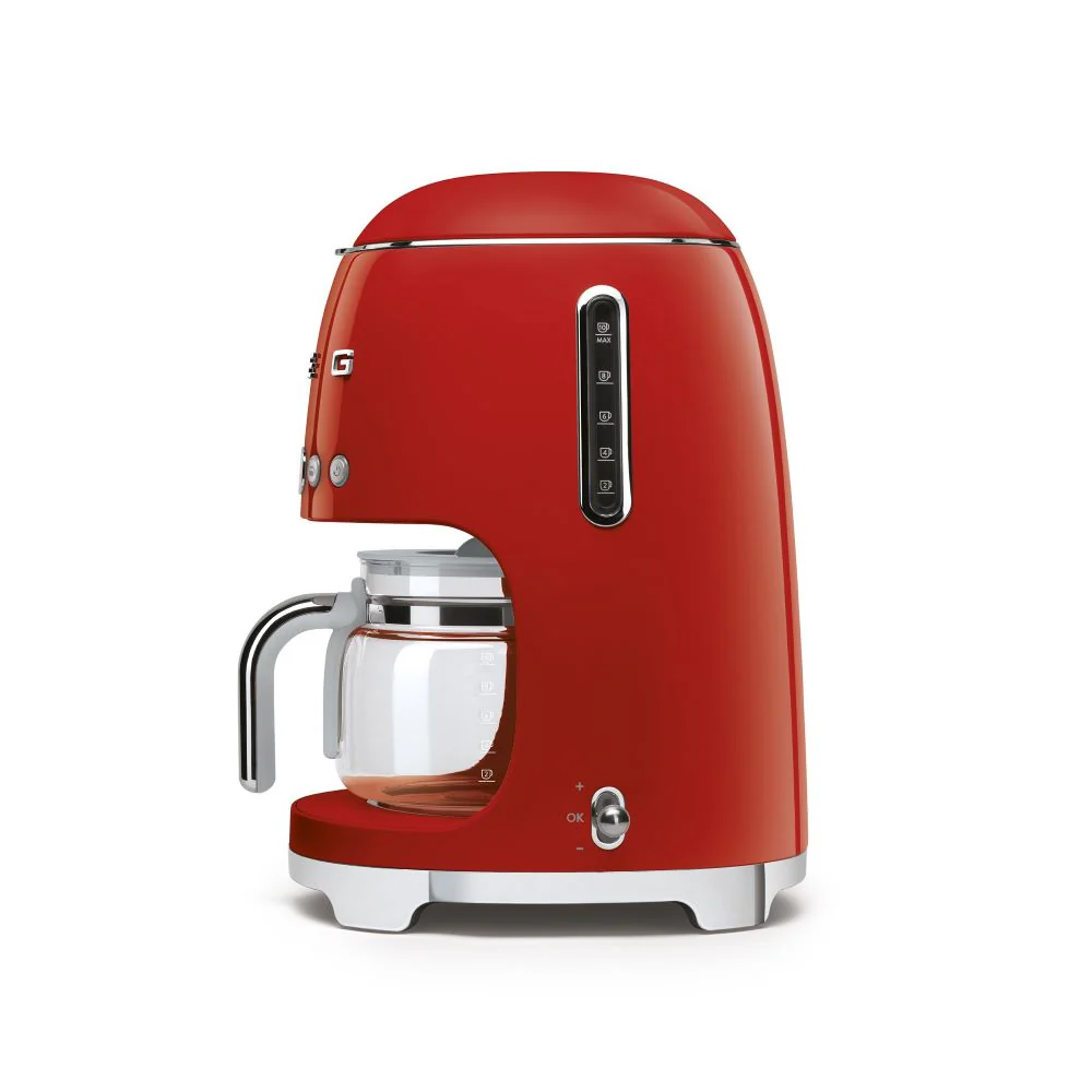 50's Style Drip Filter Coffee Machine - Red (DCF02RDAU) - Image 3