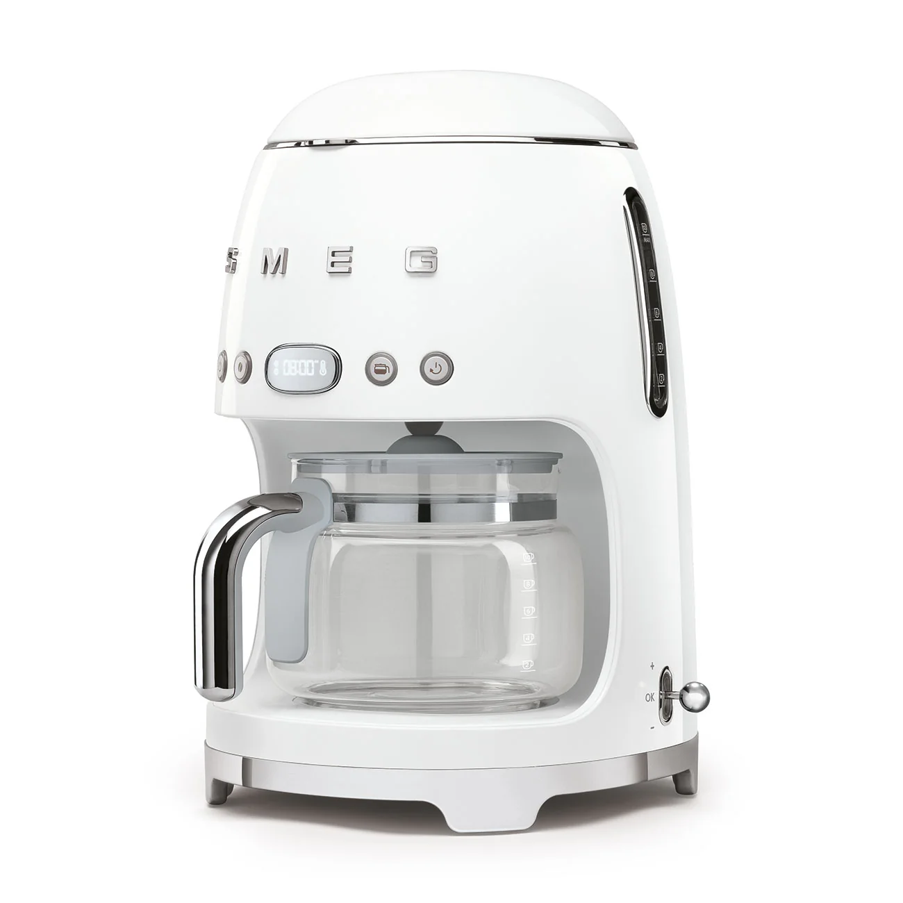 50's Style Drip Filter Coffee Machine - White (DCF02WHAU) - Image 3