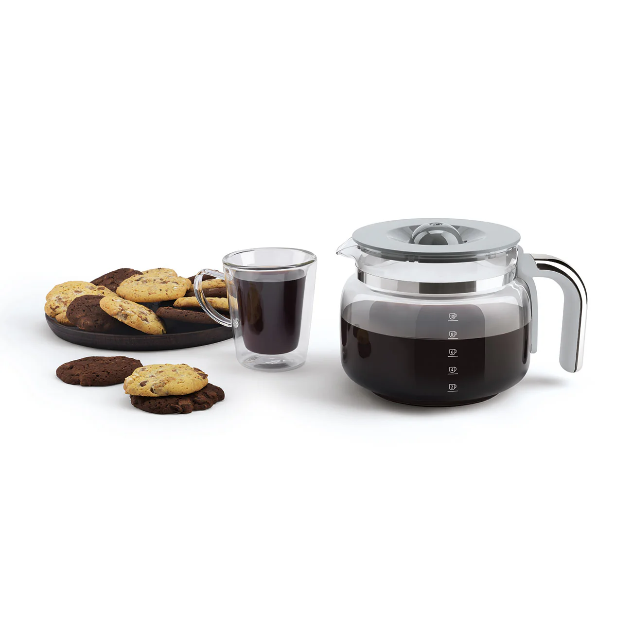 50's Style Drip Filter Coffee Machine - White (DCF02WHAU) - Image 9