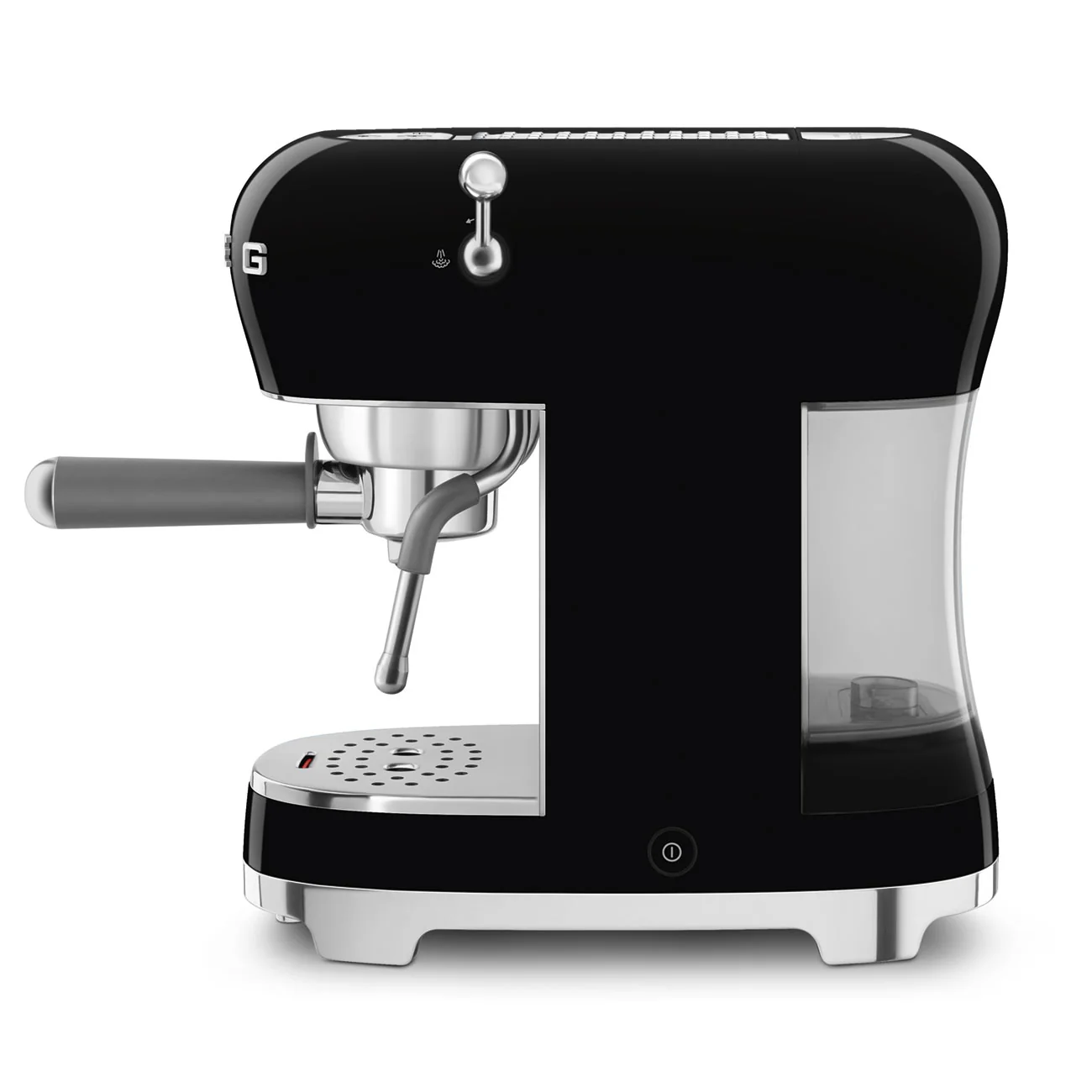 50's Style Espresso Coffee Machine - Black (ECF02BLAU) - Image 4