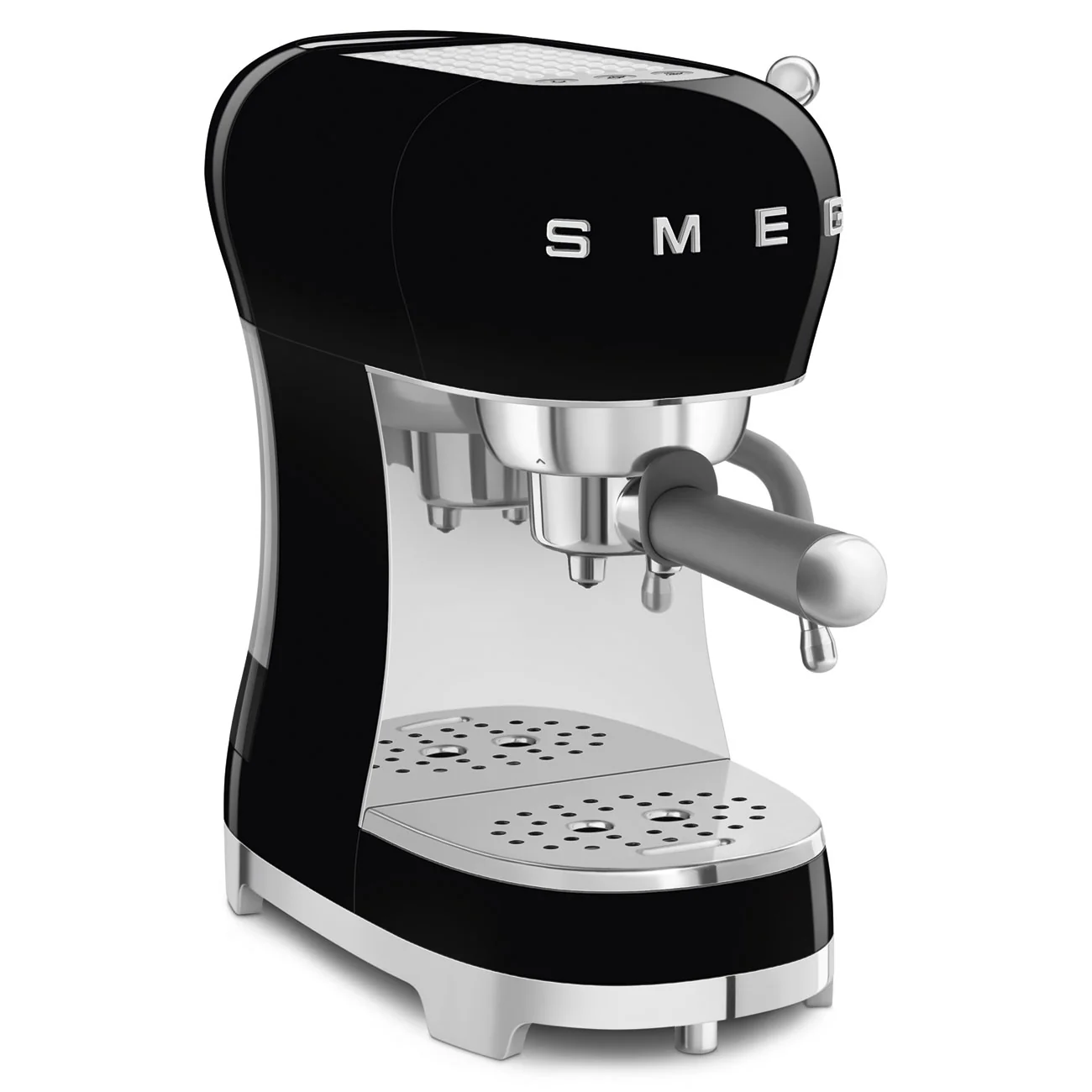 50's Style Espresso Coffee Machine - Black (ECF02BLAU) - Image 7