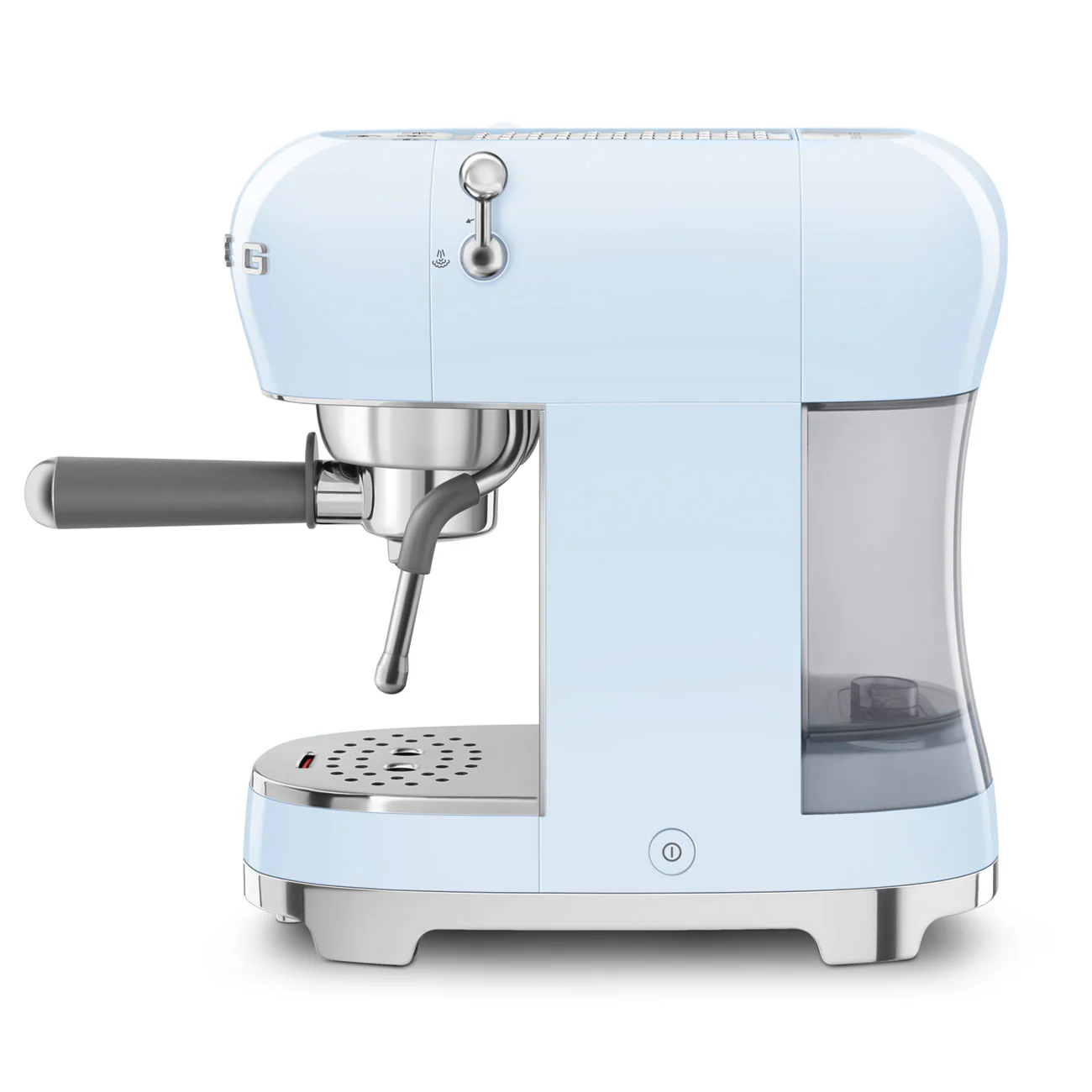 50's Style Espresso Coffee Machine - Pastel Blue (ECF02PBAU) - Image 4