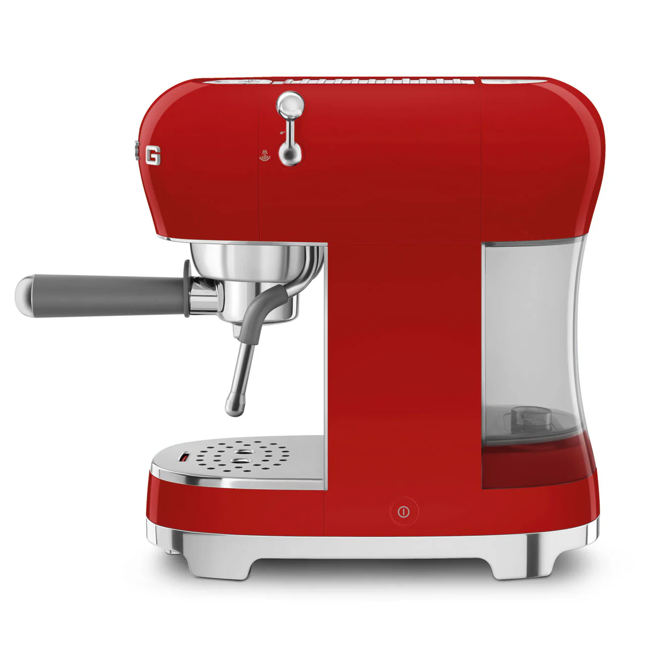 50's Style Espresso Coffee Machine - Red (ECF02RDAU) - Image 3
