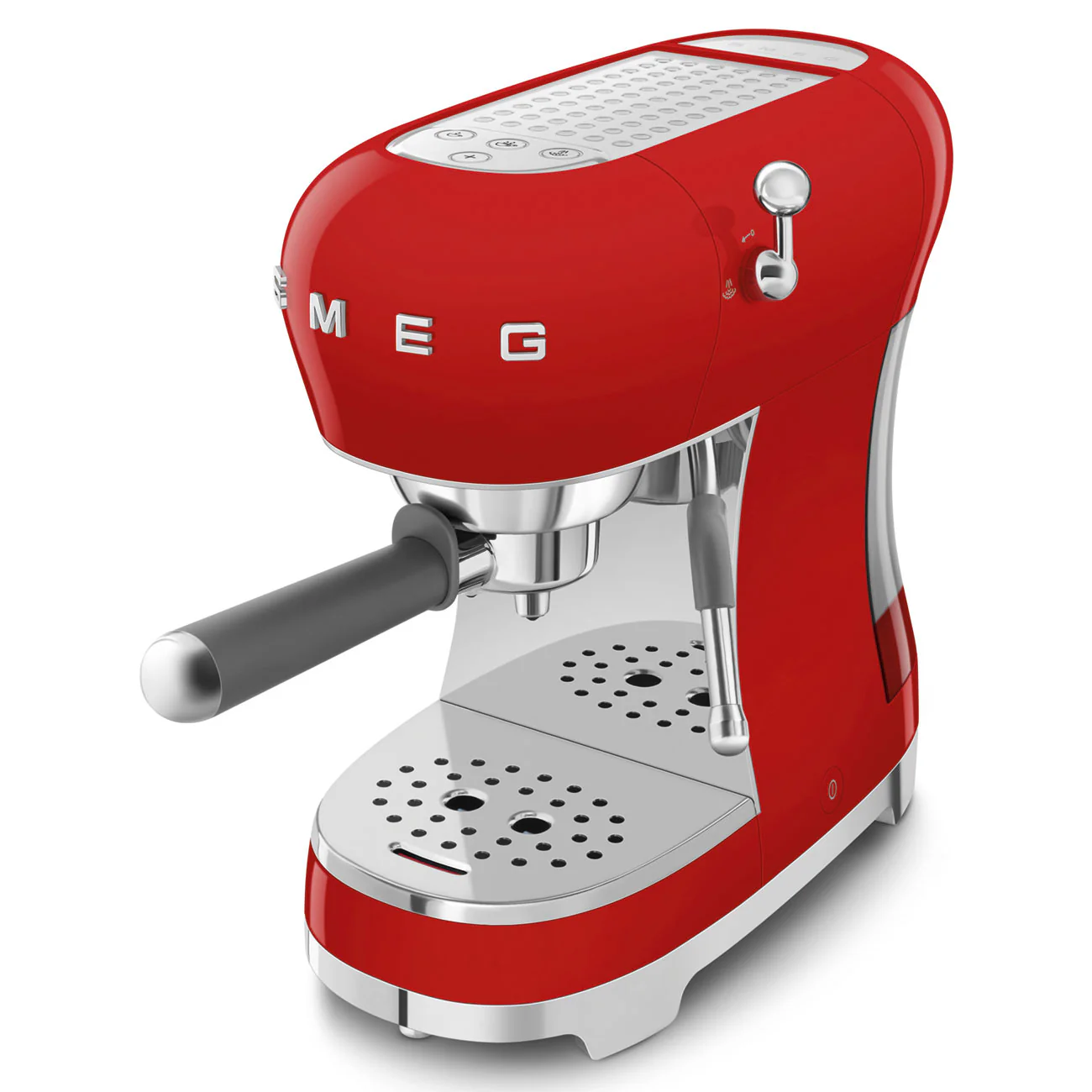 50's Style Espresso Coffee Machine - Red (ECF02RDAU) - Image 6