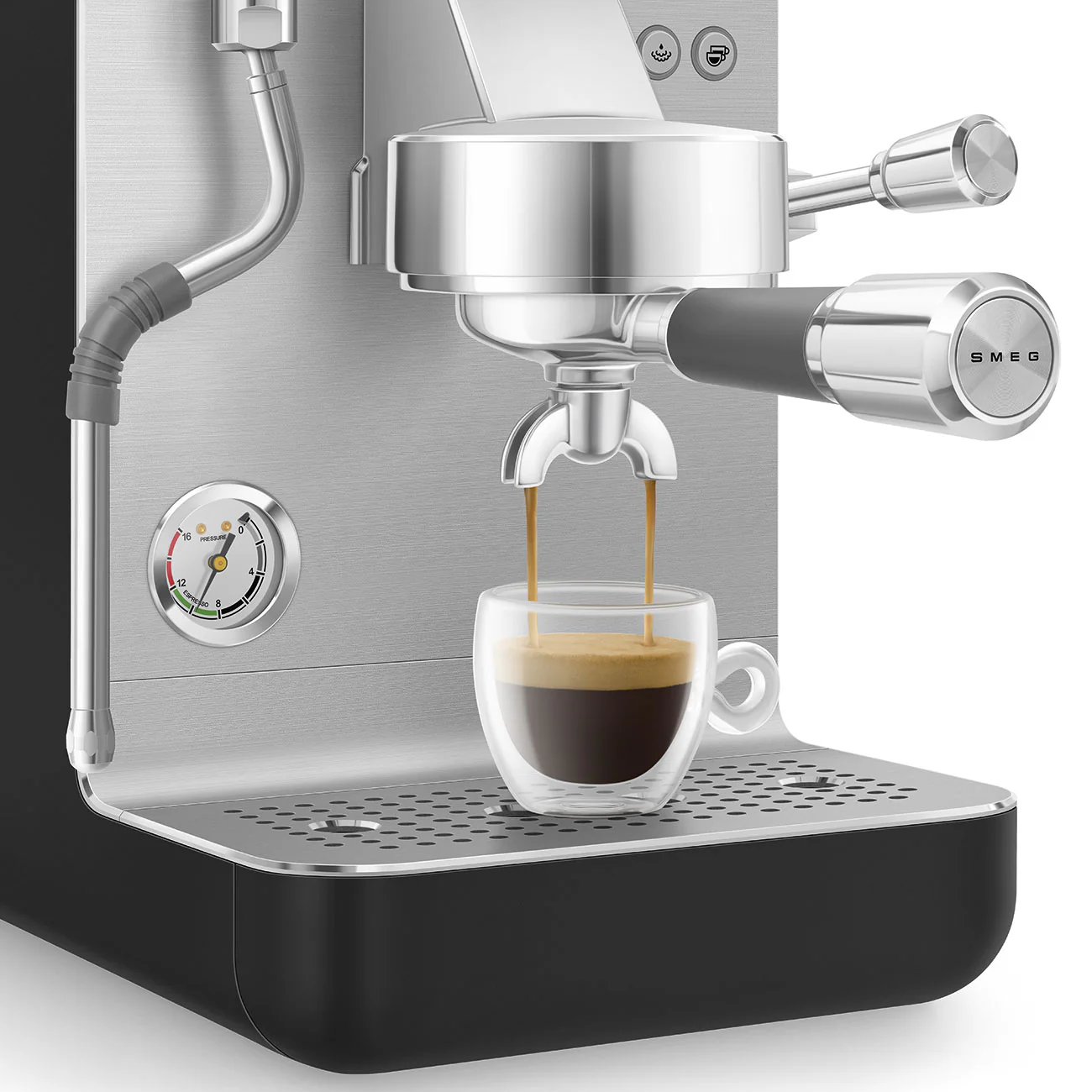 Collezione Minipro Espresso Coffee Machine - Matte Black (EMC02BLMAU) - Image 6
