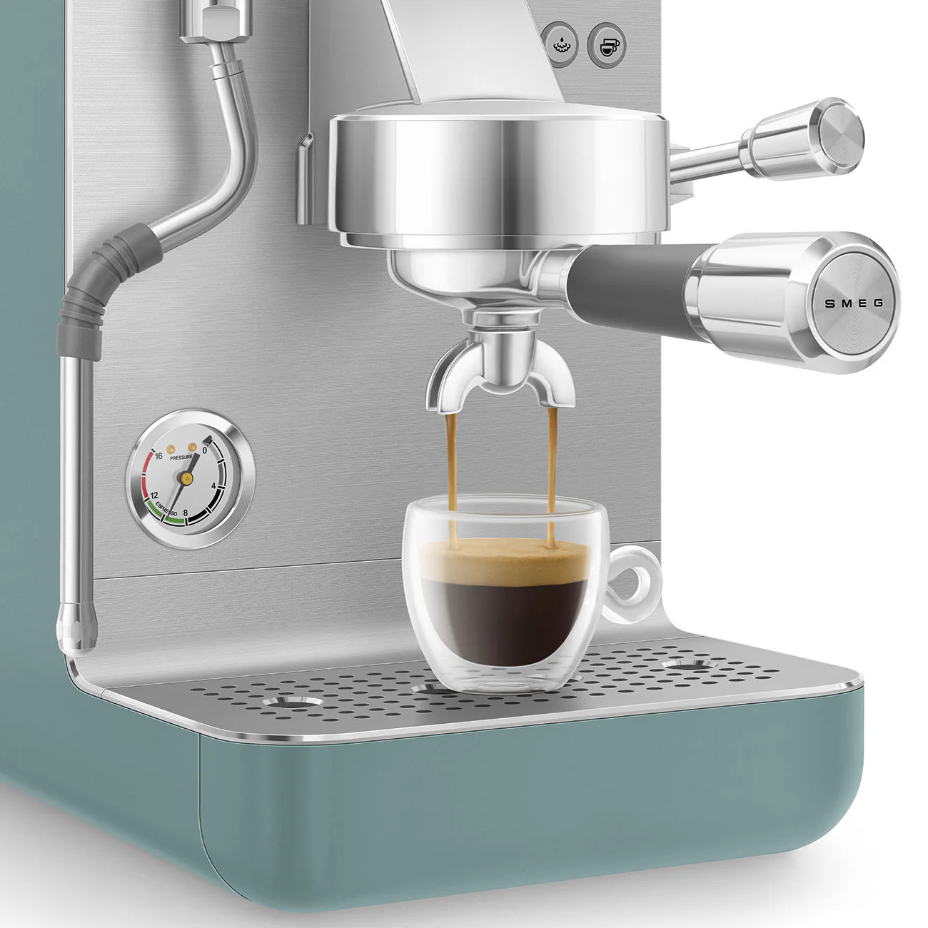 Collezione Minipro Espresso Coffee Machine - Emerald Green (EMC02EGMAU) - Image 6