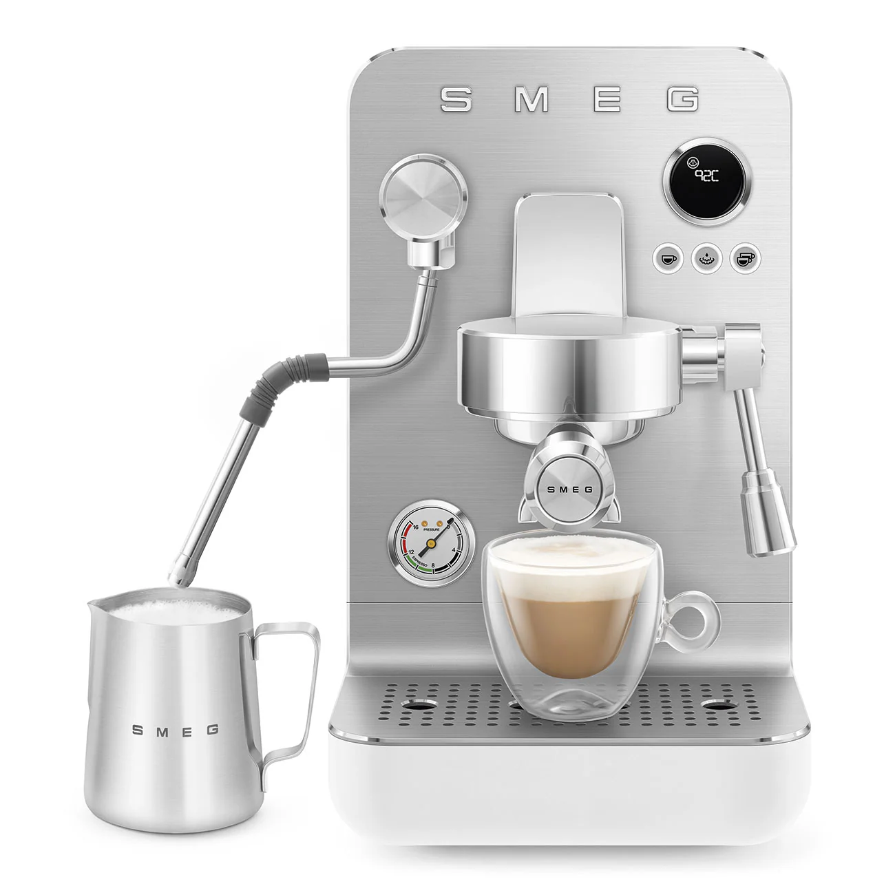 Collezione Minipro Espresso Coffee Machine - Matte White (EMC02WHMAU) - Image 6