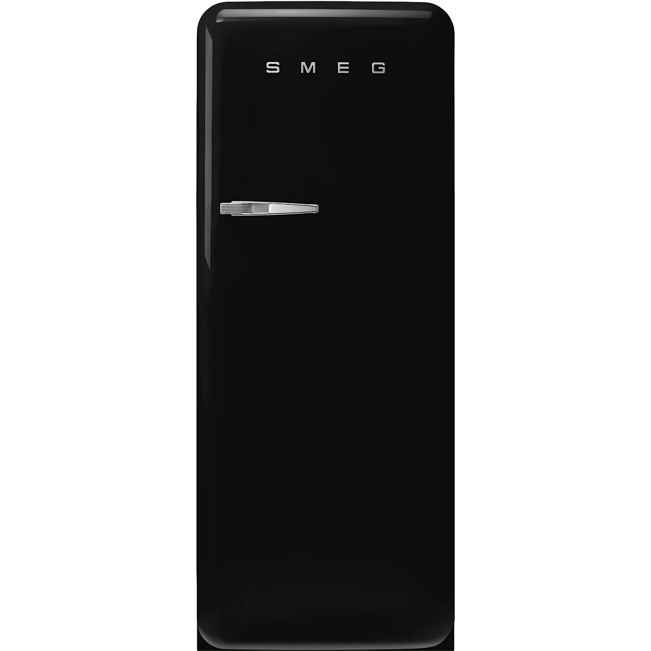 FAB28 50's Style 270L Retro Refrigerator Right Hand Hinge - Black (FAB28RBL5AU)