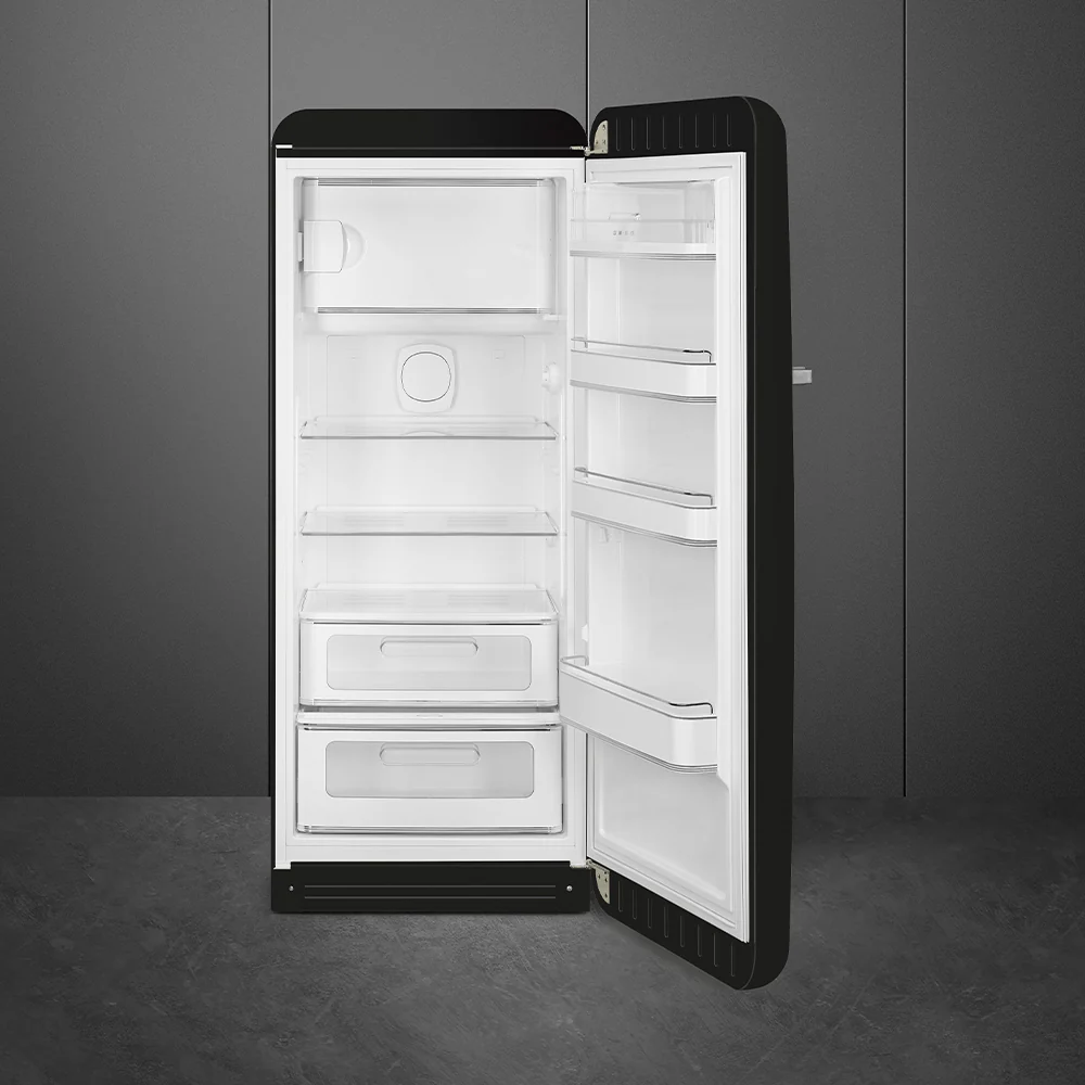 FAB28 50's Style 270L Retro Refrigerator Right Hand Hinge - Black (FAB28RBL5AU) - Image 9