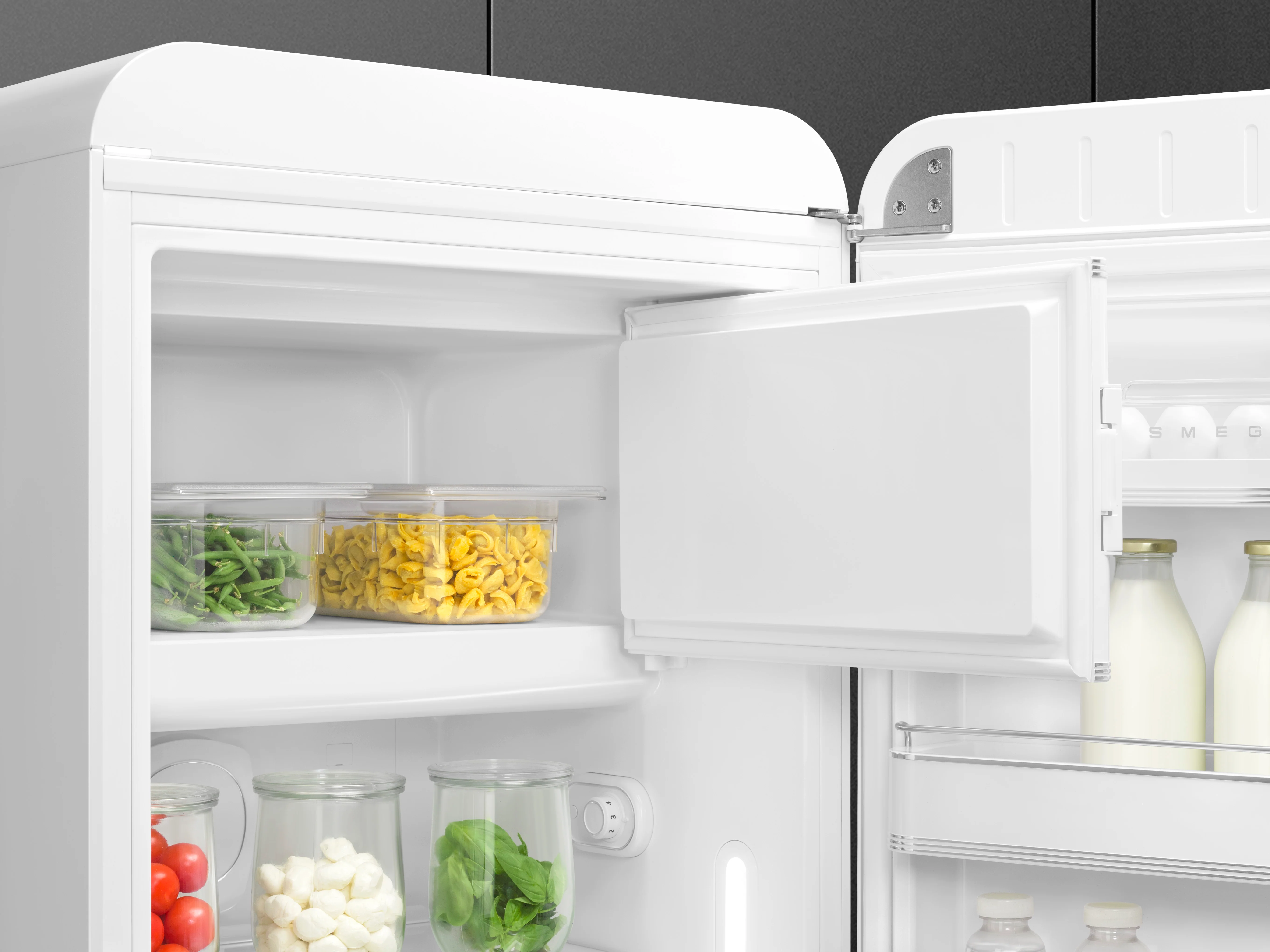 FAB28 50's Style 270L Retro Refrigerator Right Hand Hinge - White (FAB28RWH5AU) - Image 7