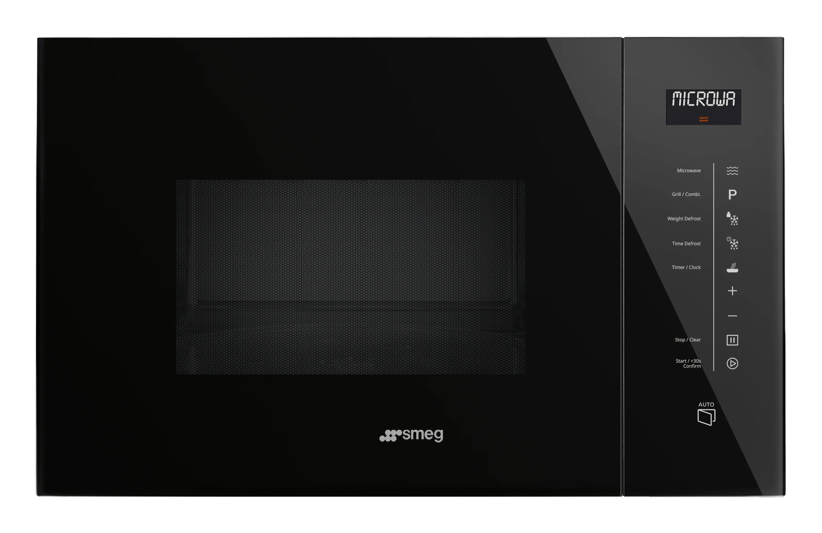 Linea Built-in 25L Microwave with Grill - Pure Black (FMIA125B3) - Image 3