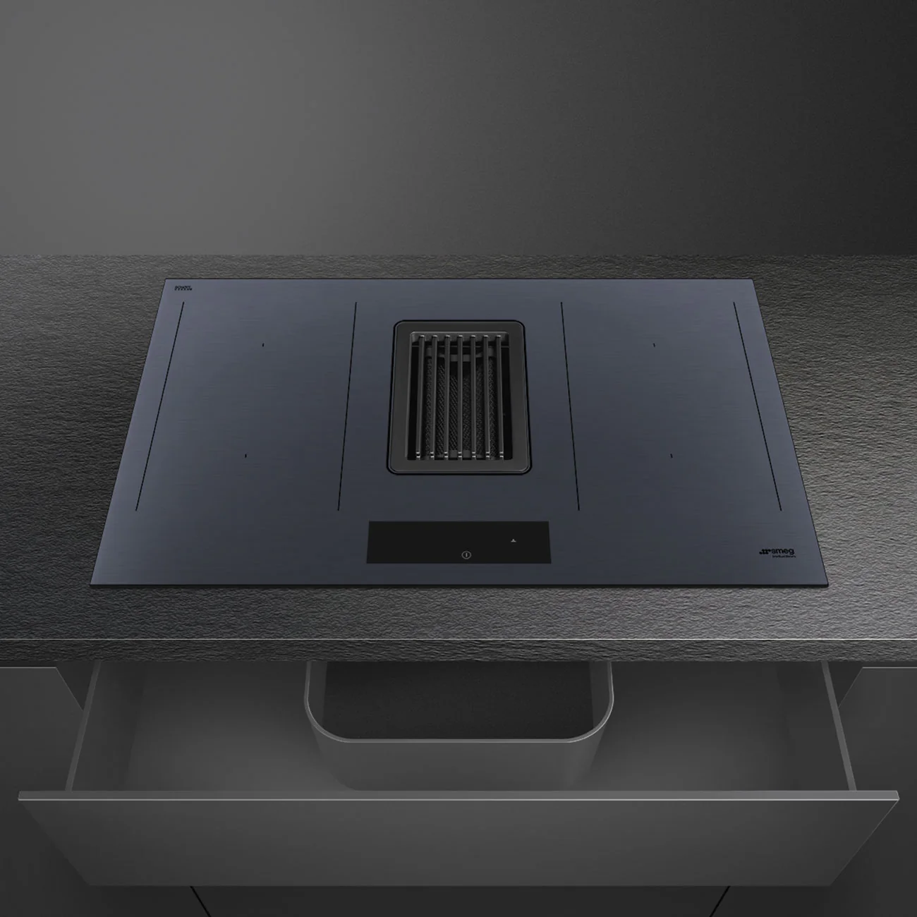 83cm Linea Integrated Induction Cooktop - Neptune Grey (HOBD182DG) - Image 5