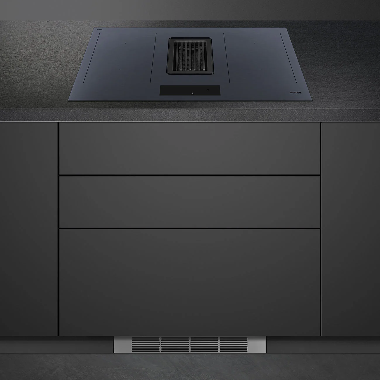 83cm Linea Integrated Induction Cooktop - Neptune Grey (HOBD182DG) - Image 8
