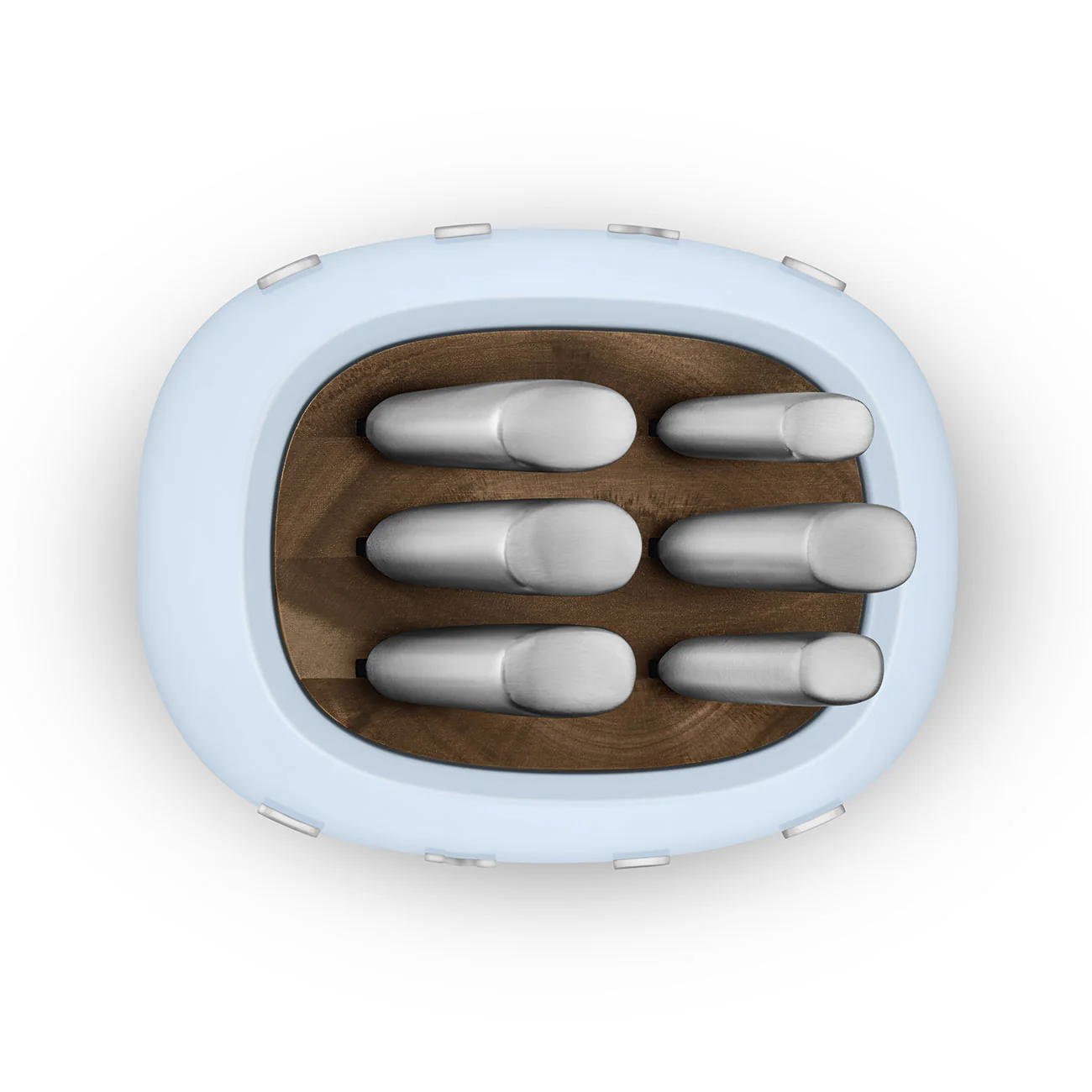 7PC Knife Block - Pastel Blue (KBSF02PB) - Image 4